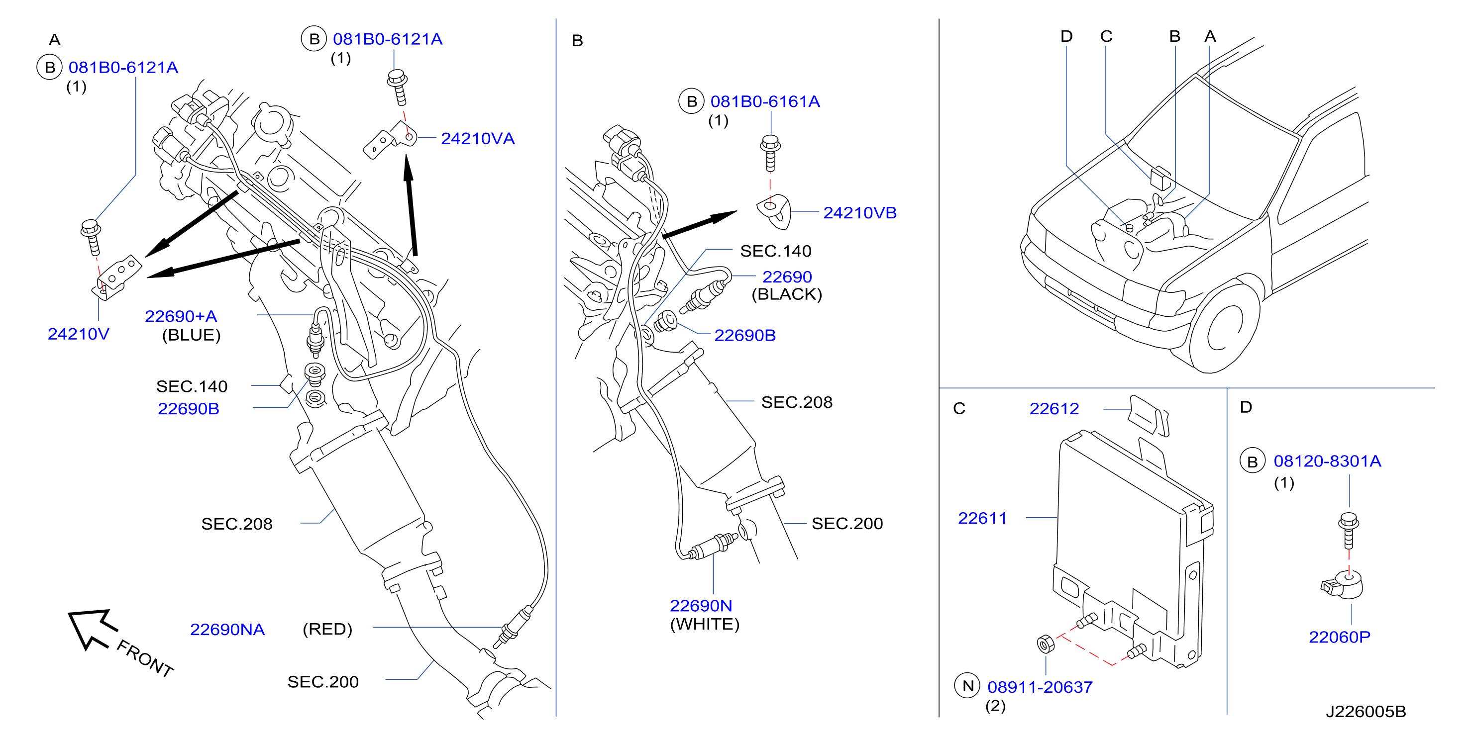 Diagram ENGINE CONTROL MODULE for your 2018 Nissan Armada   