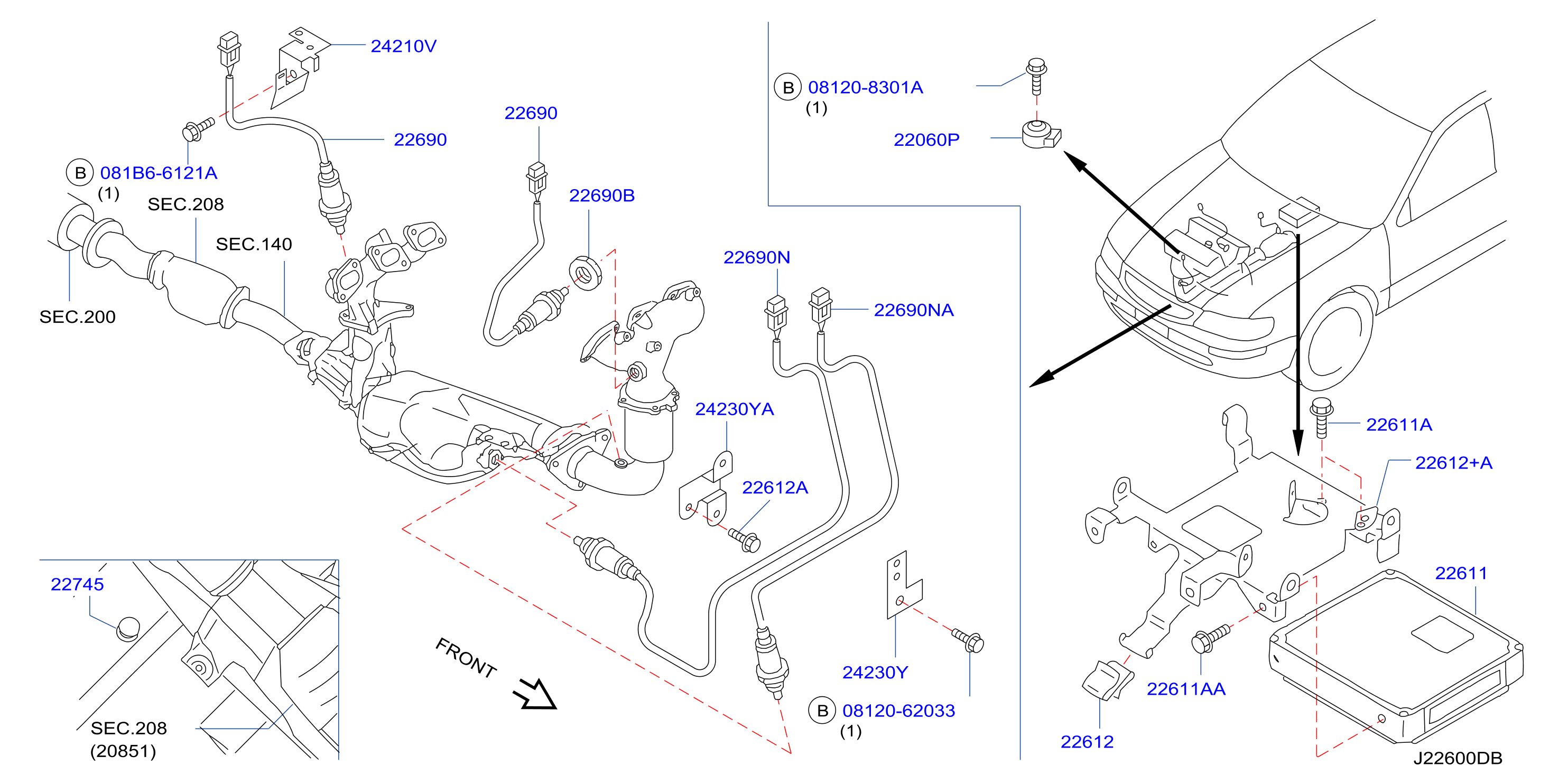 Diagram UNIDAD DE CONTROL EGI for your 2012 INFINITI Q40   