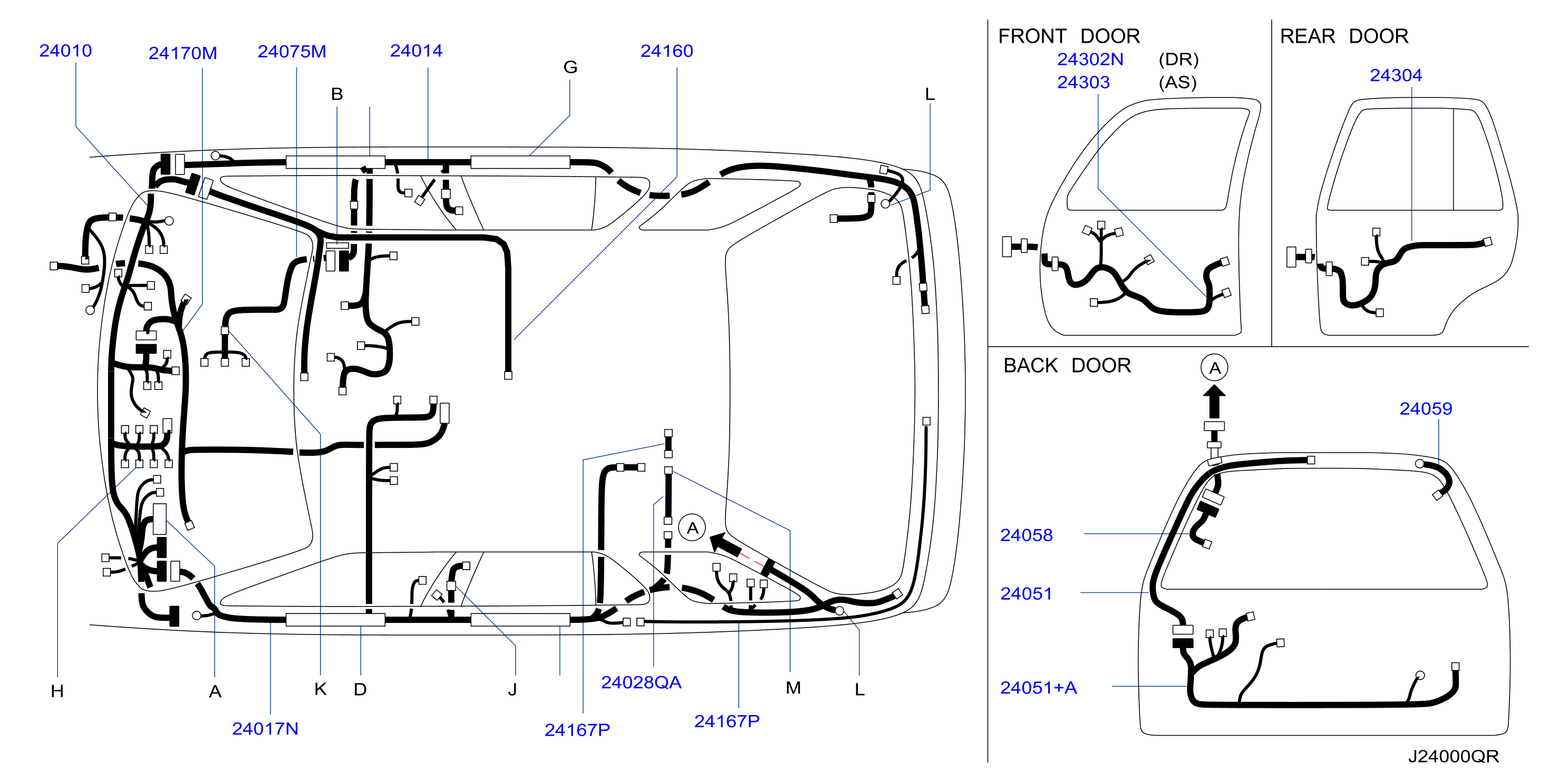 Diagram WIRING for your 1994 INFINITI Q45   