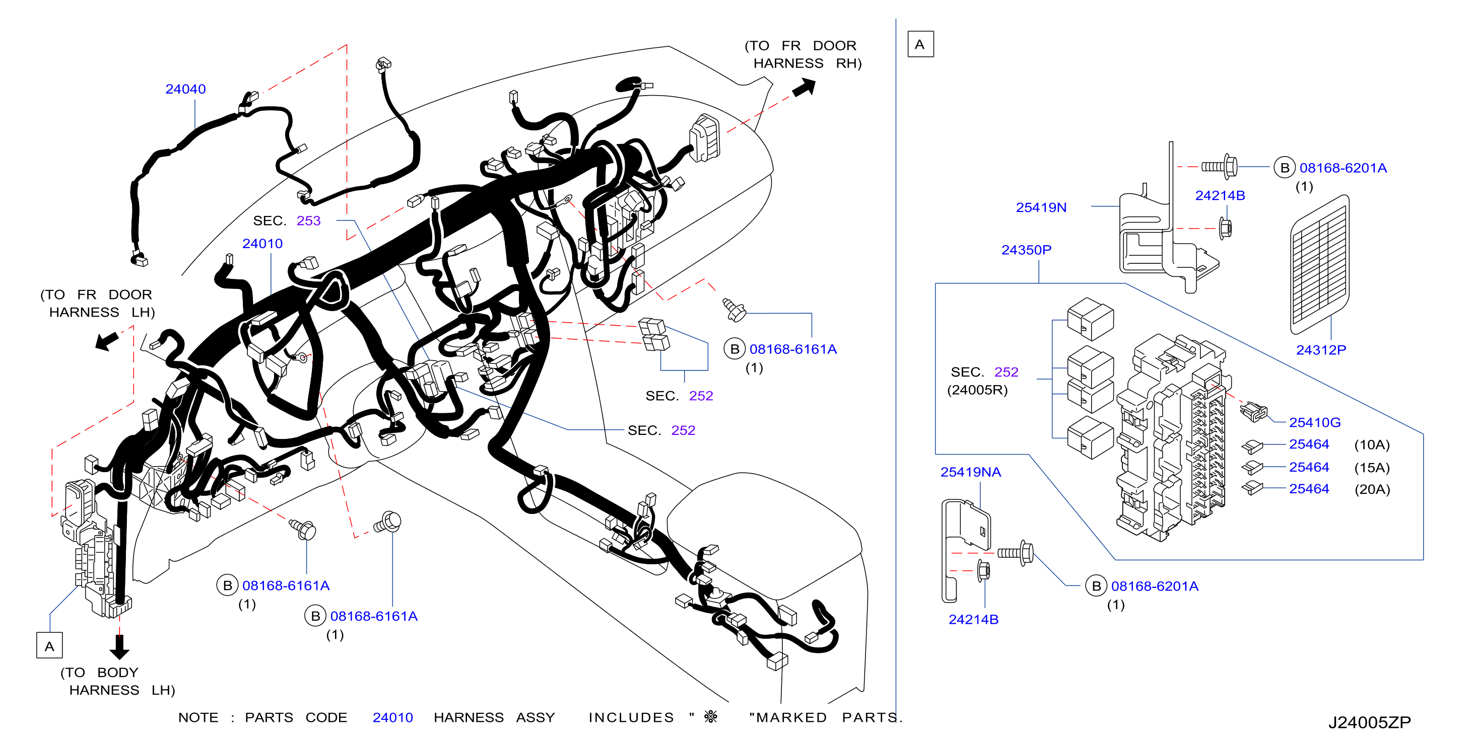 Diagram WIRING for your 2012 INFINITI QX56   