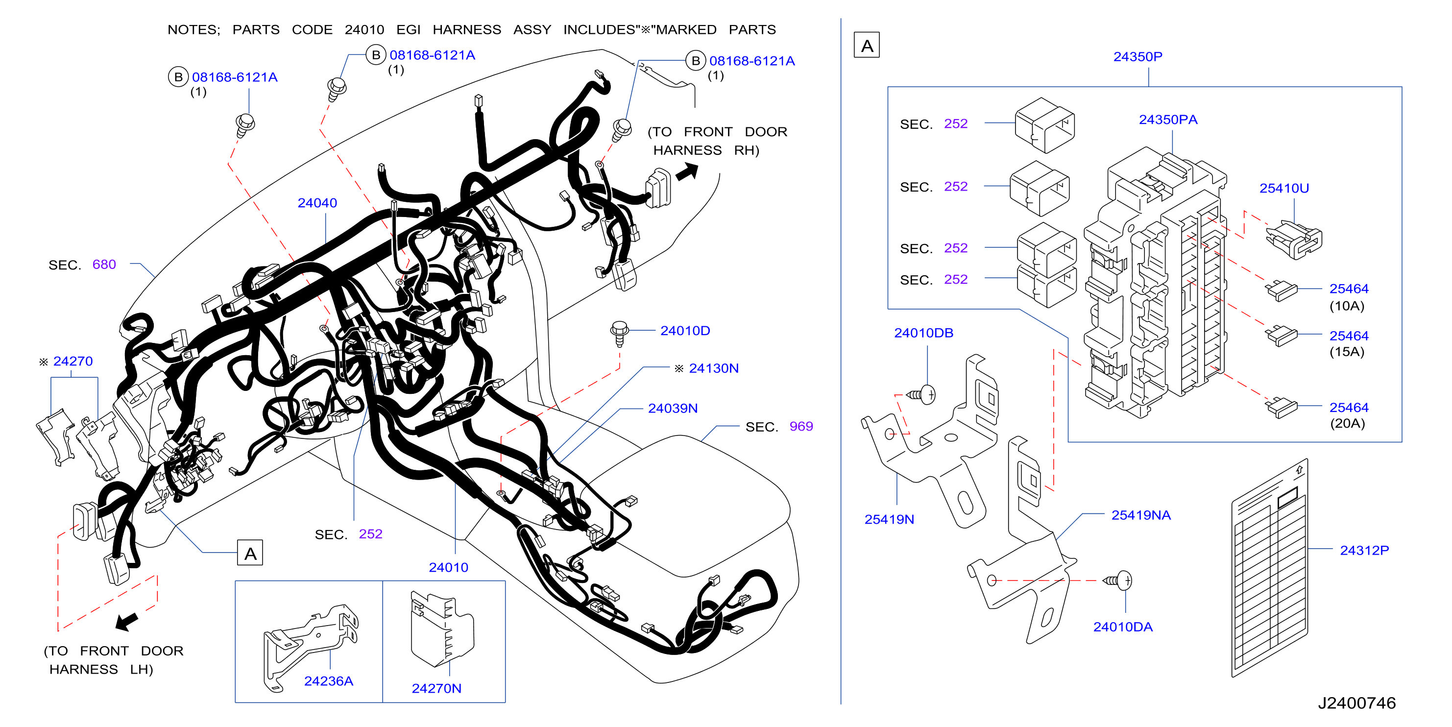 Diagram WIRING for your INFINITI QX80  