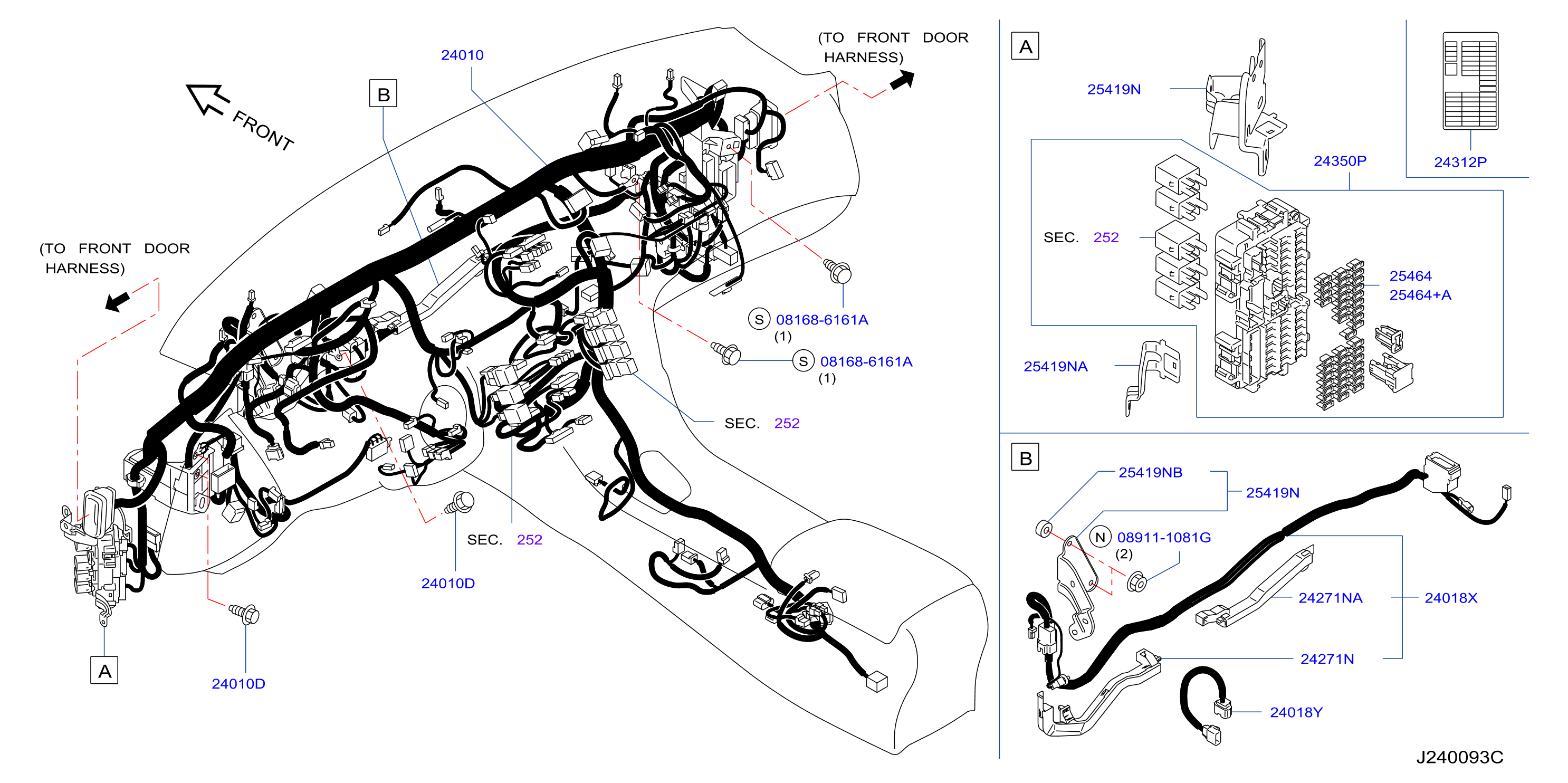 Diagram WIRING for your 1995 INFINITI