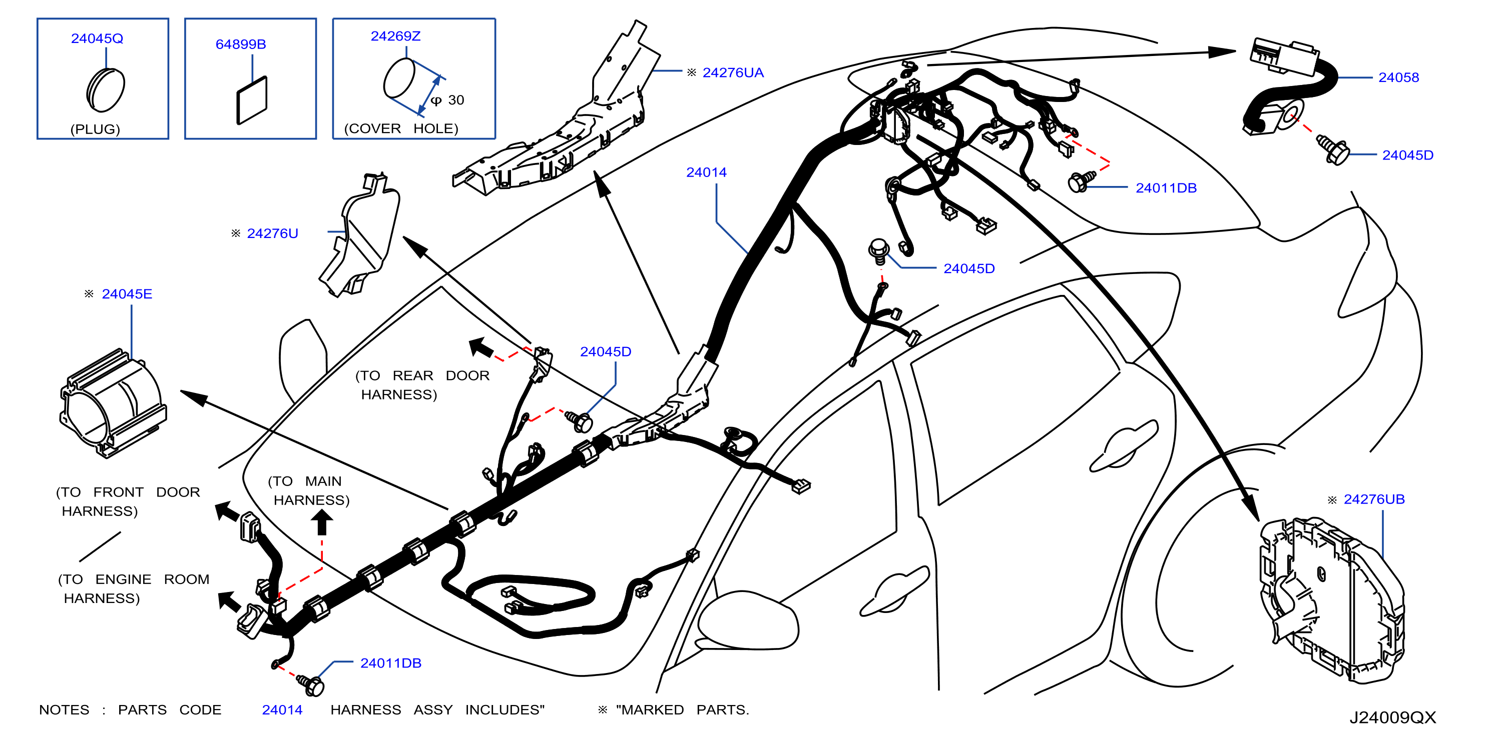 Diagram CABLEADO for your 2014 INFINITI M56 PREMIUM TOURING TECH  