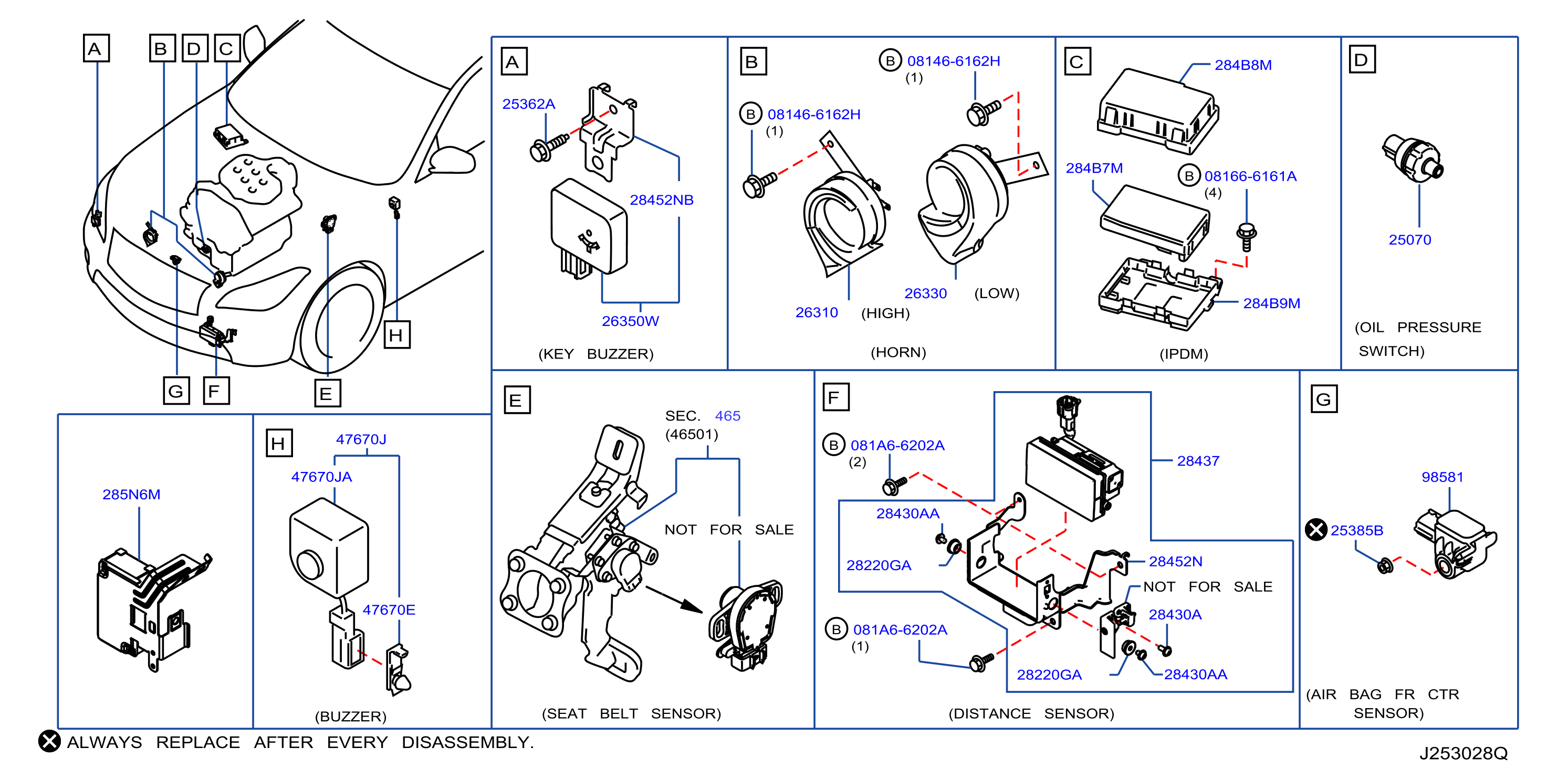 Diagram ELECTRICAL UNIT for your 2008 INFINITI M35   