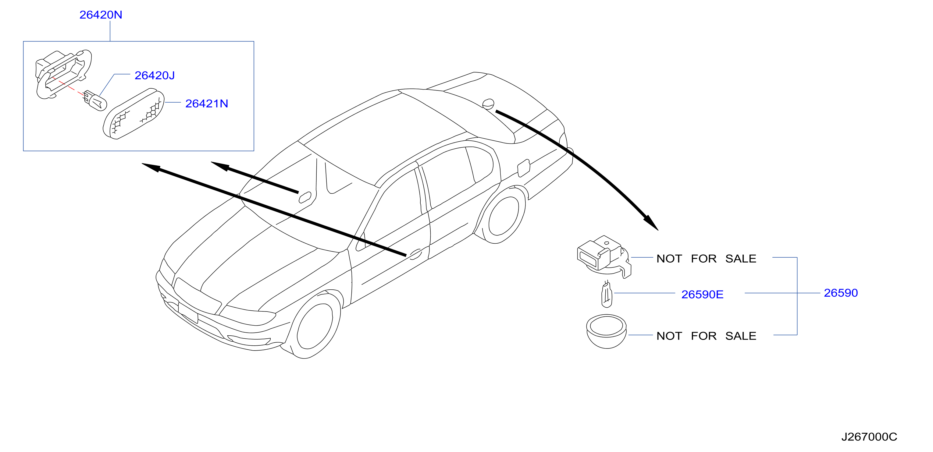 Diagram LAMPS (OTHERS) for your 2016 INFINITI QX80   