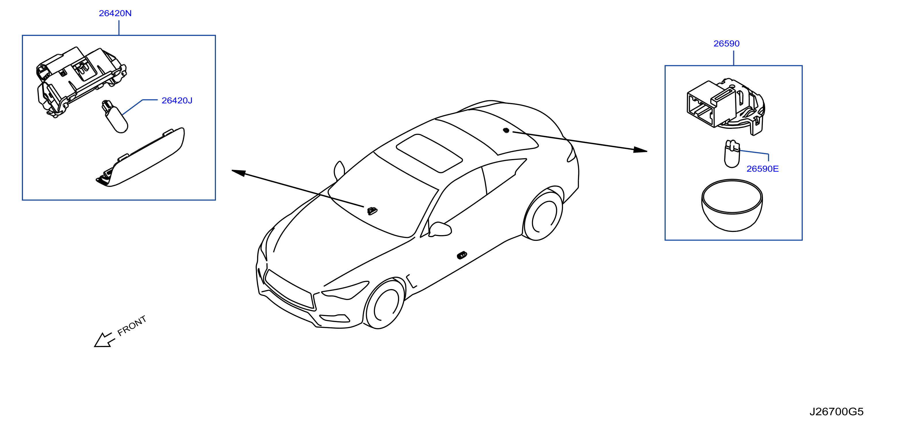 Diagram LAMPS (OTHERS) for your 2016 INFINITI QX70   