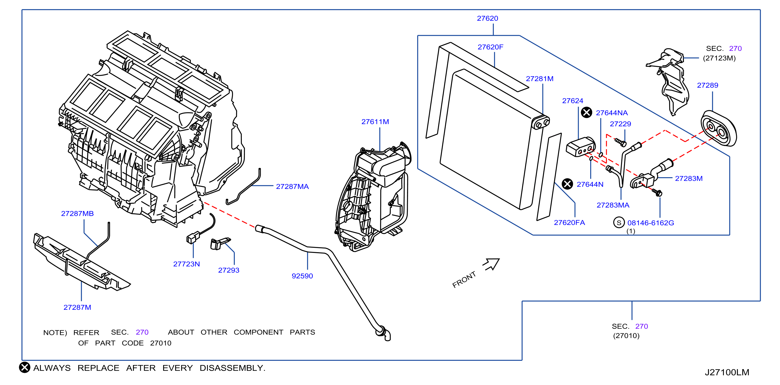 Diagram COOLING UNIT for your 2008 INFINITI G35   