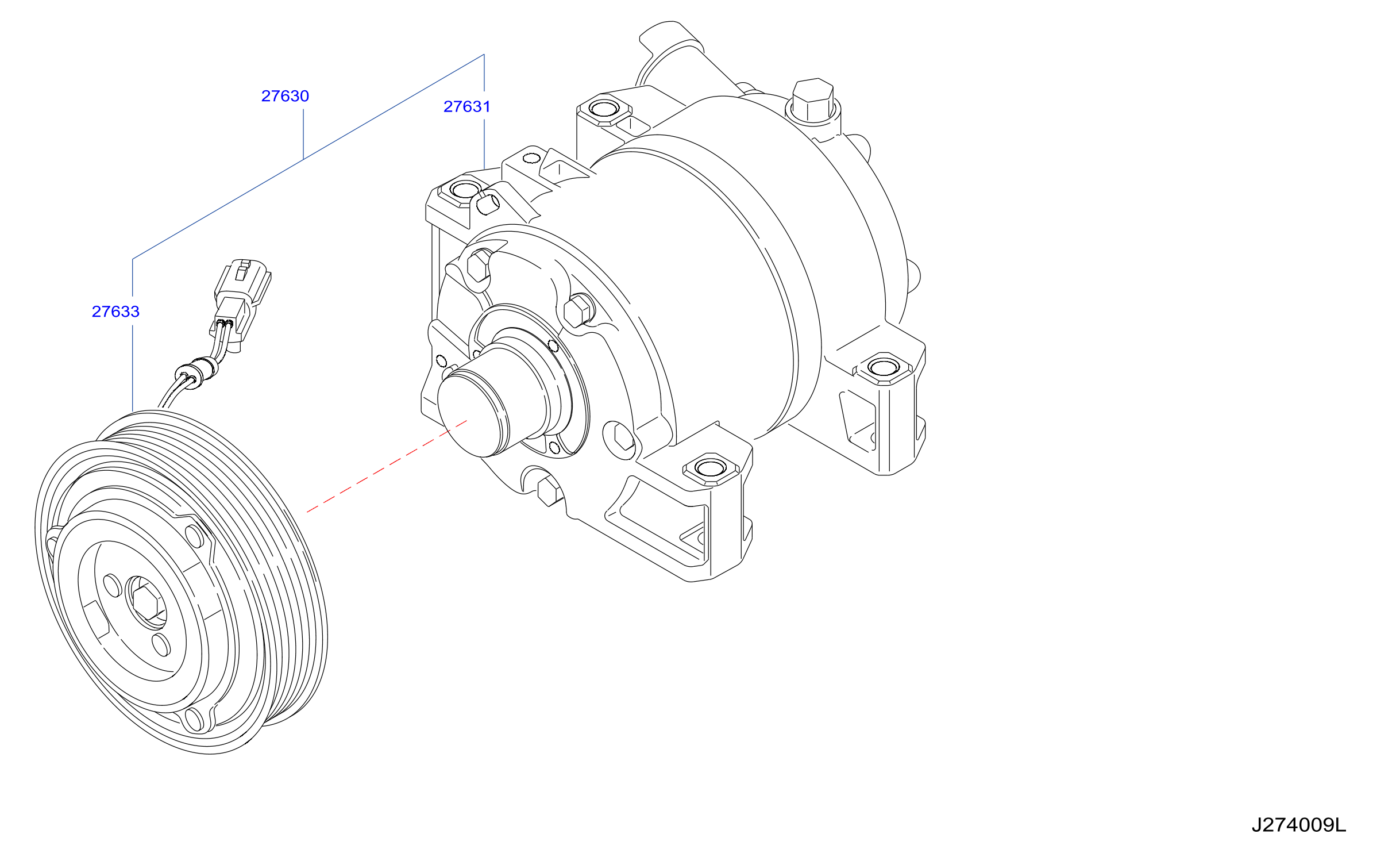 2013 nissan rogue store ac compressor