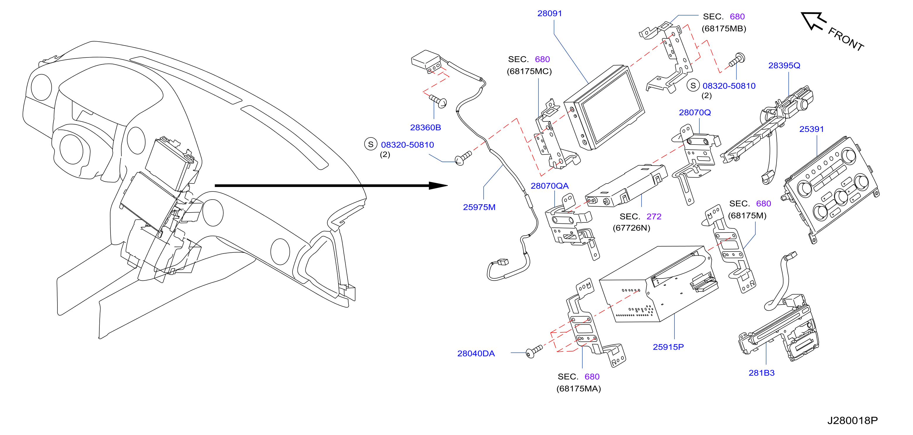 Diagram AUDIO & VISUAL for your 2021 Nissan GT-R   