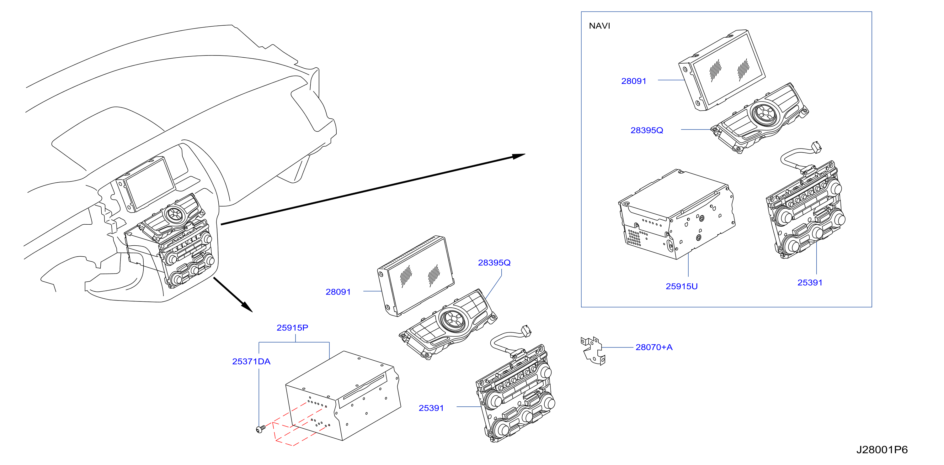 Diagram AUDIO & VISUAL for your 2010 Nissan GT-R   