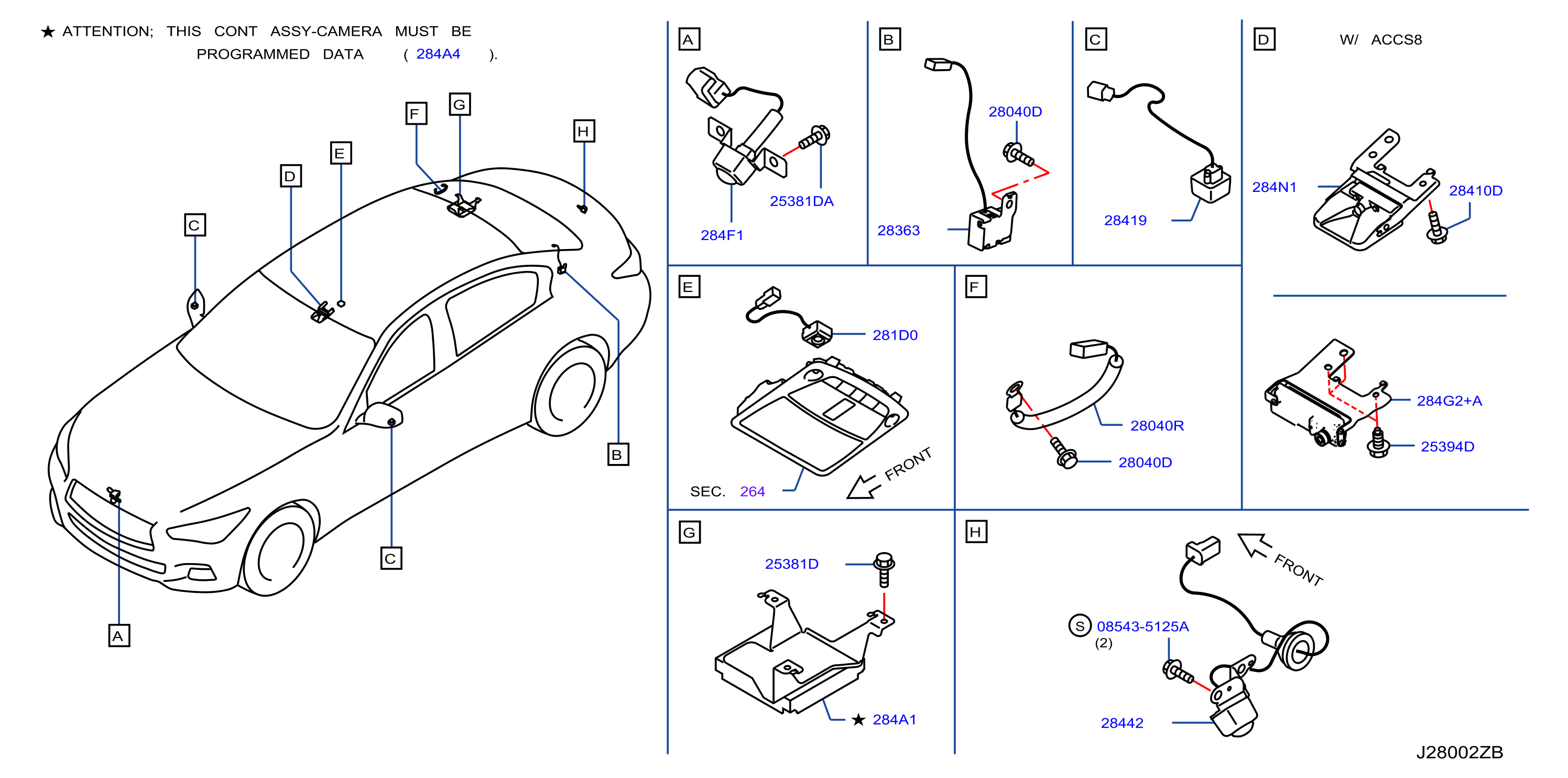 Diagram AUDIO Y VISUAL for your 2017 INFINITI QX50   
