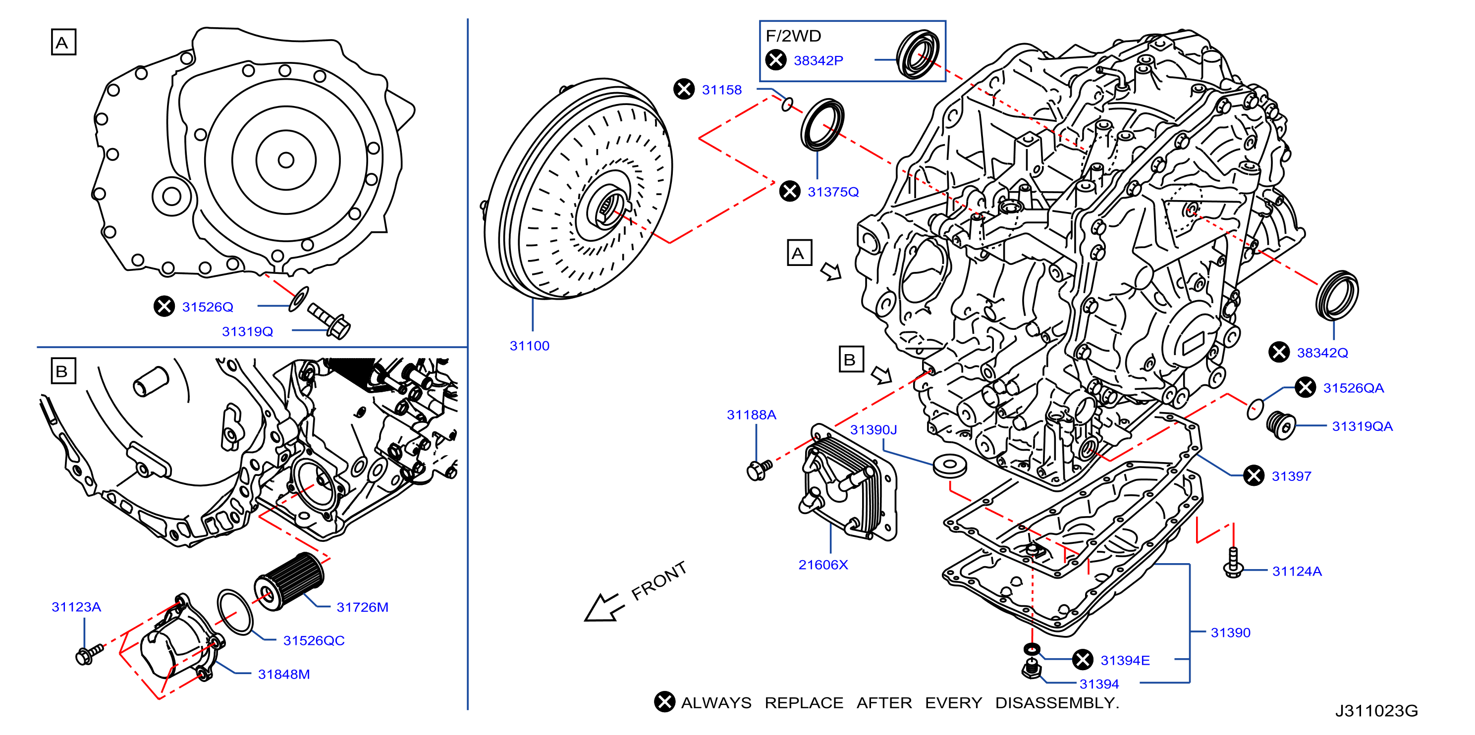 Nissan 38342 8e001