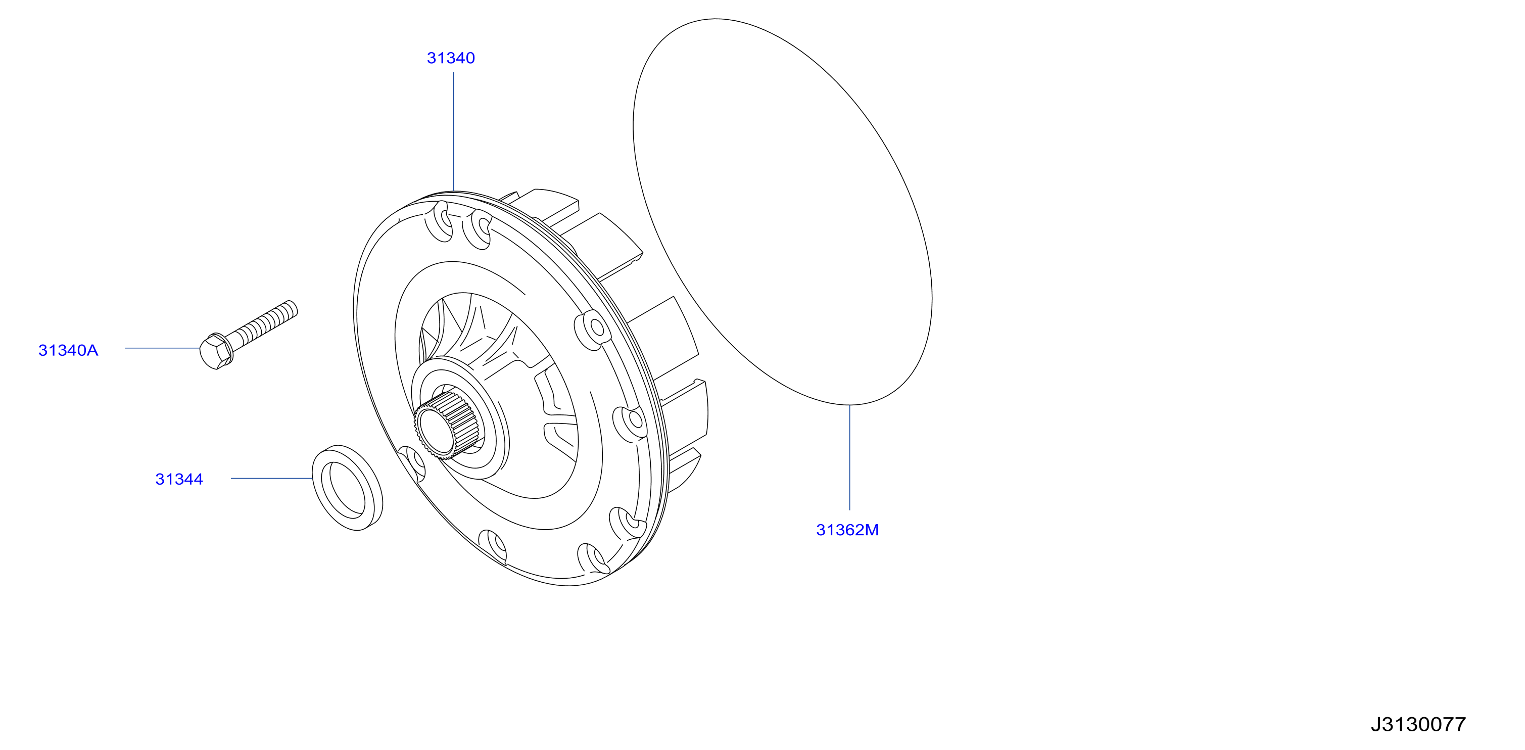 Diagram OIL PUMP for your Nissan