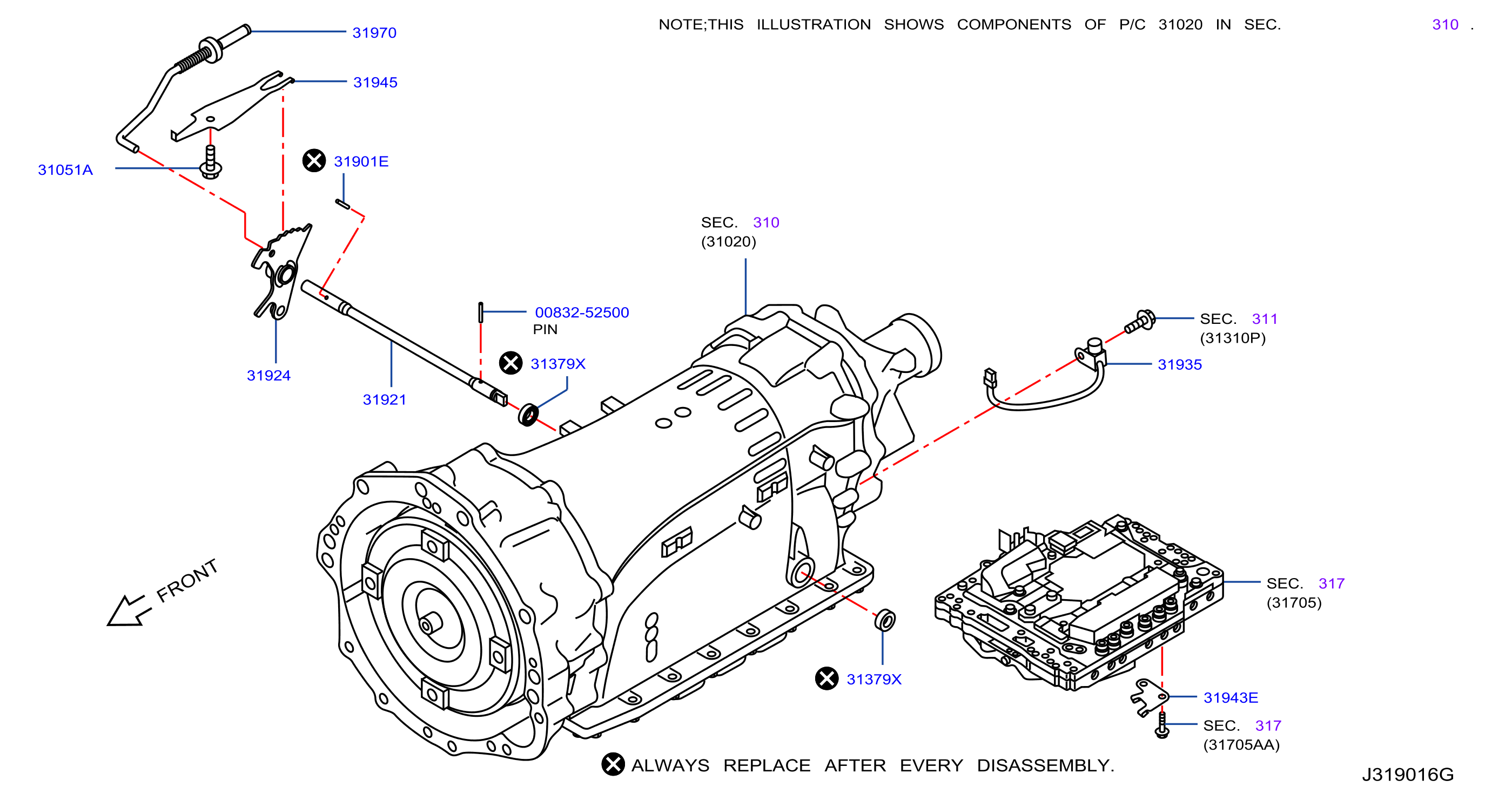 Diagram CONTROL SWITCH & SYSTEM for your 2023 INFINITI Q50   