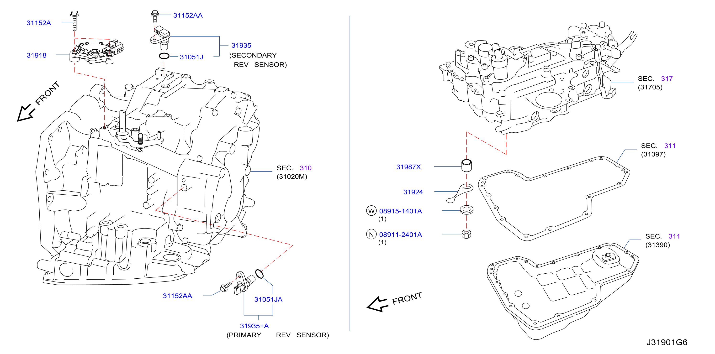 Diagram CONTROL SWITCH & SYSTEM for your 2006 Nissan Maxima   