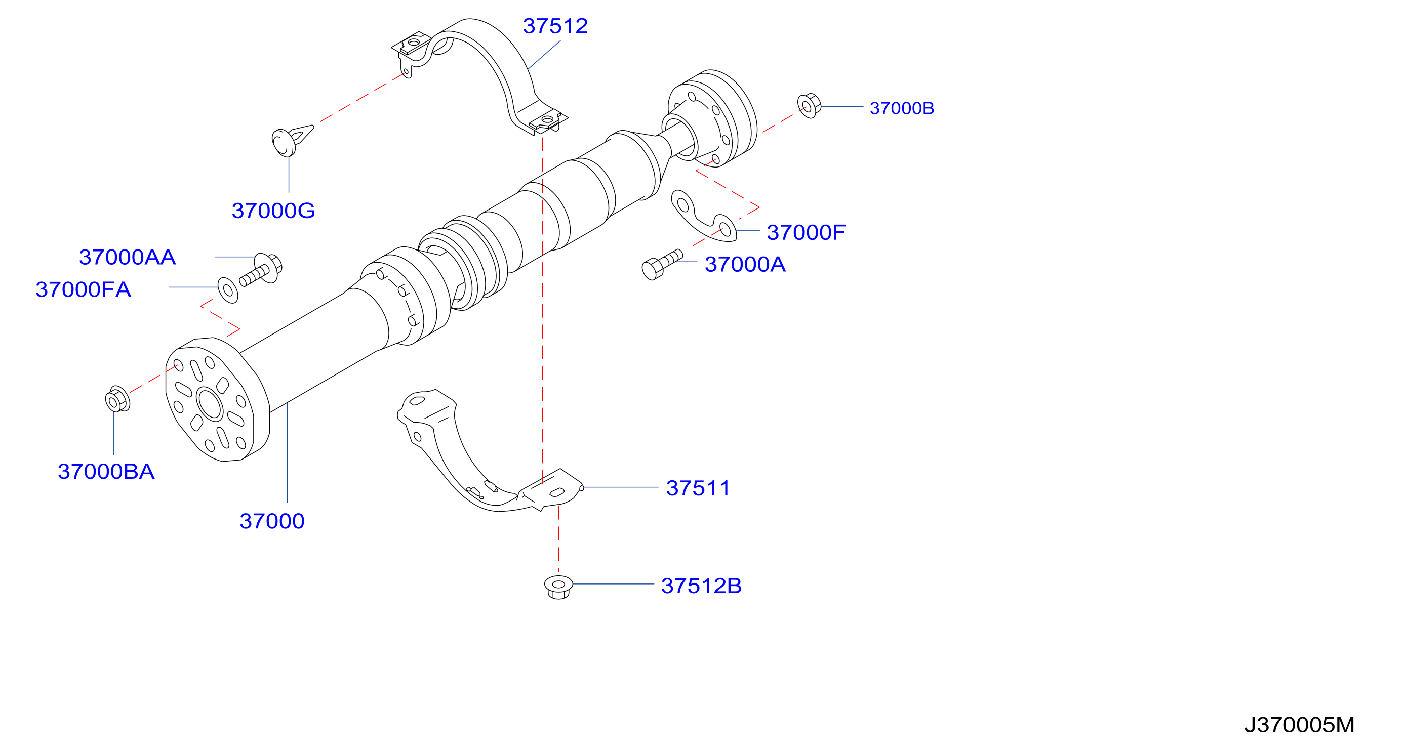 Infiniti M45 Drive Shaft Washer - 37121-30P00 | INFINITI, ORLAND PARK IL