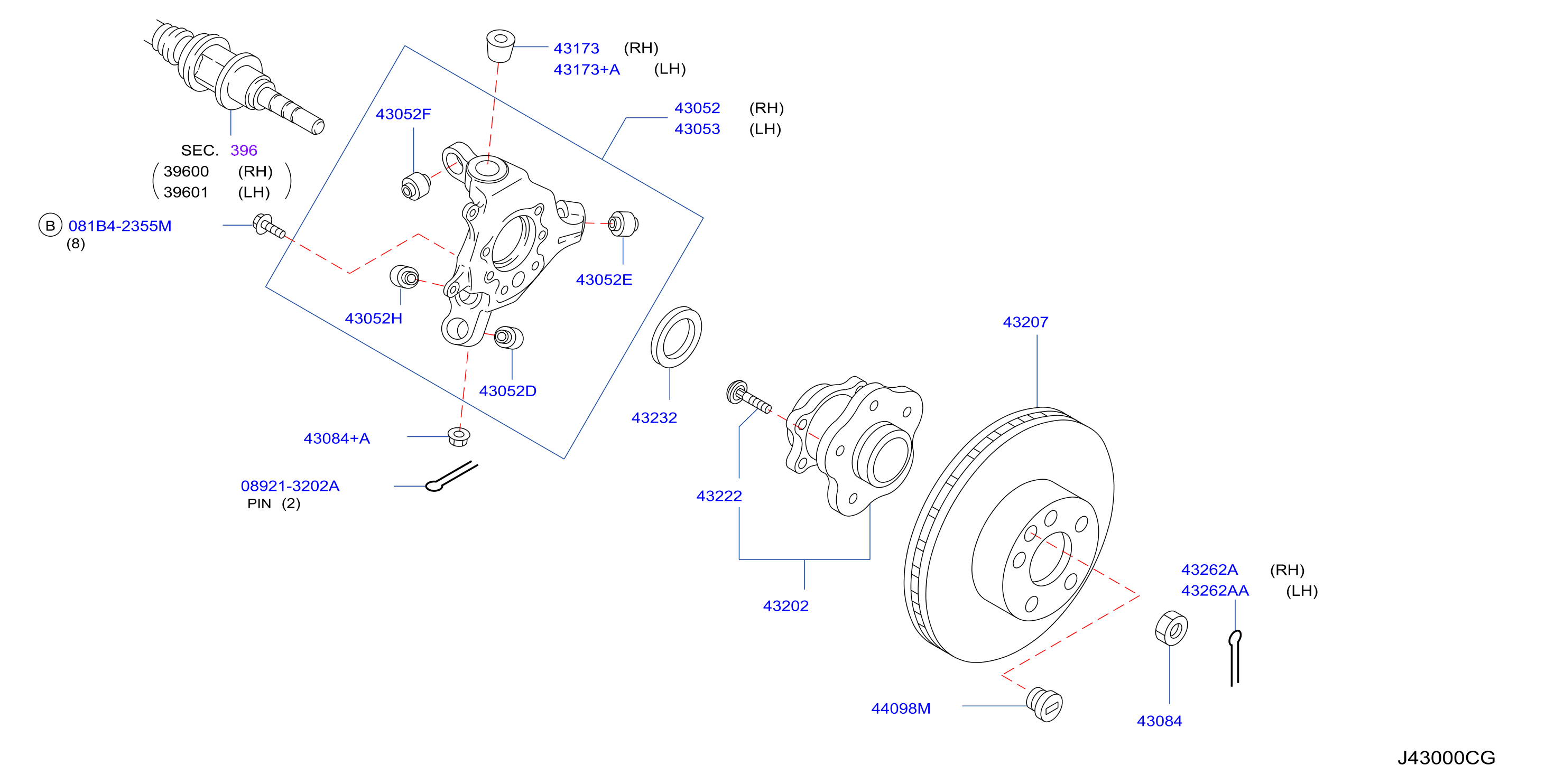 Infiniti Q50 SEDAN LUXURY UPPER Alignment Pinion Angle Arm. Housing (RR ...