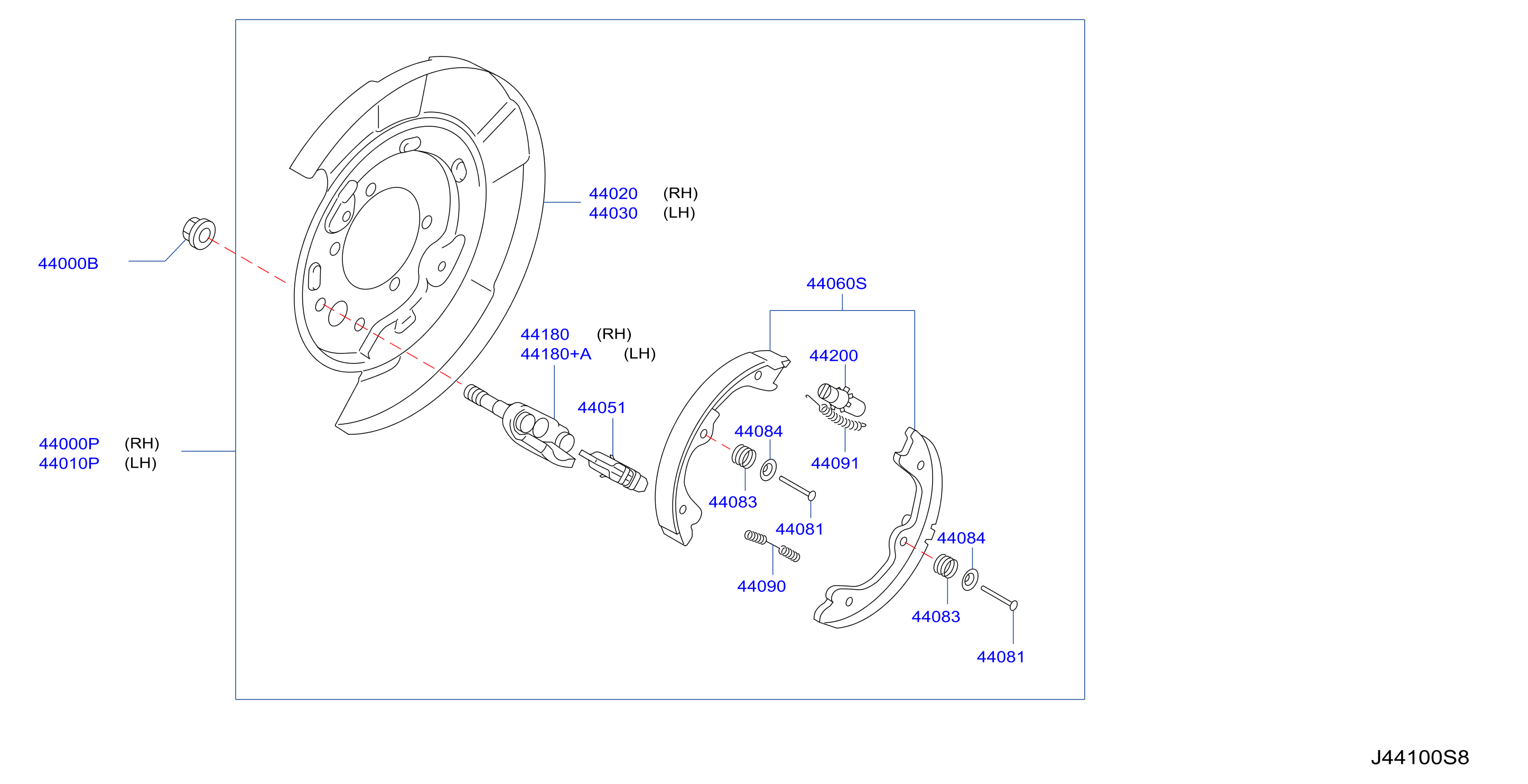 Diagram FRENO TRASERO for your 2011 INFINITI Q70 SPORT TECHNOLOGY 3.7L V6 AT 2WDHICAS 