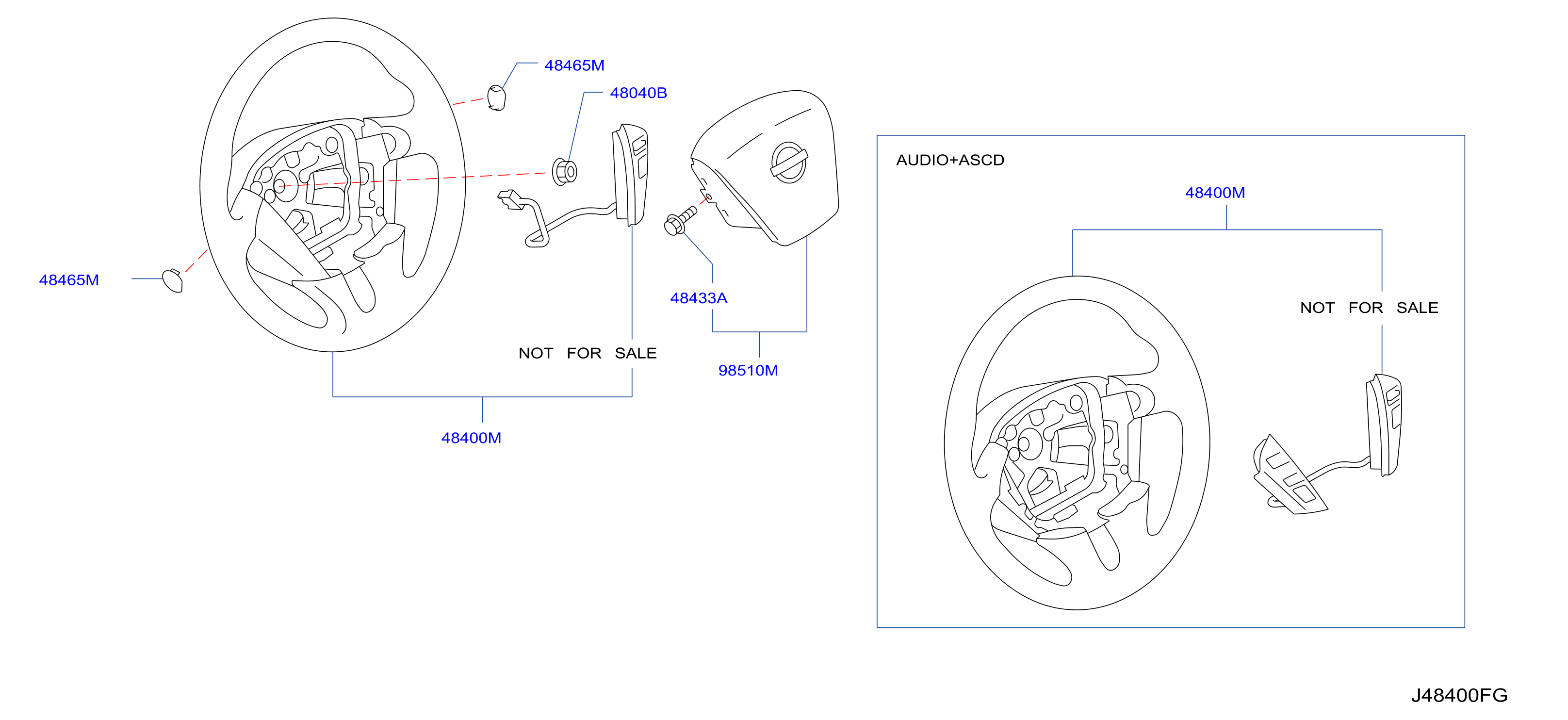 Diagram STEERING WHEEL for your Nissan