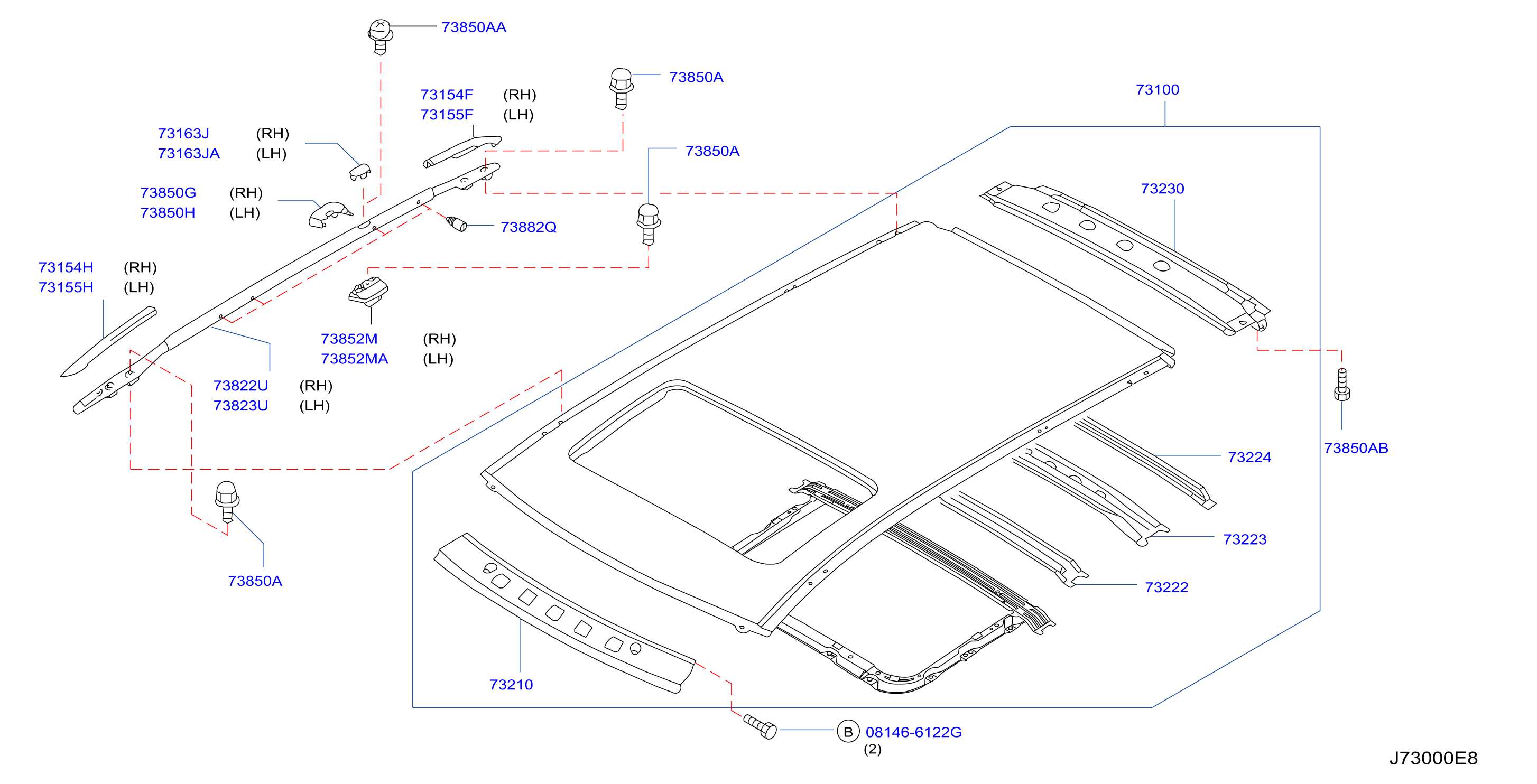 Nissan Murano Roof Panel. Panel Used For The Roof - G3100-CC2AB | BURIEN NISSAN INC., Burien WA