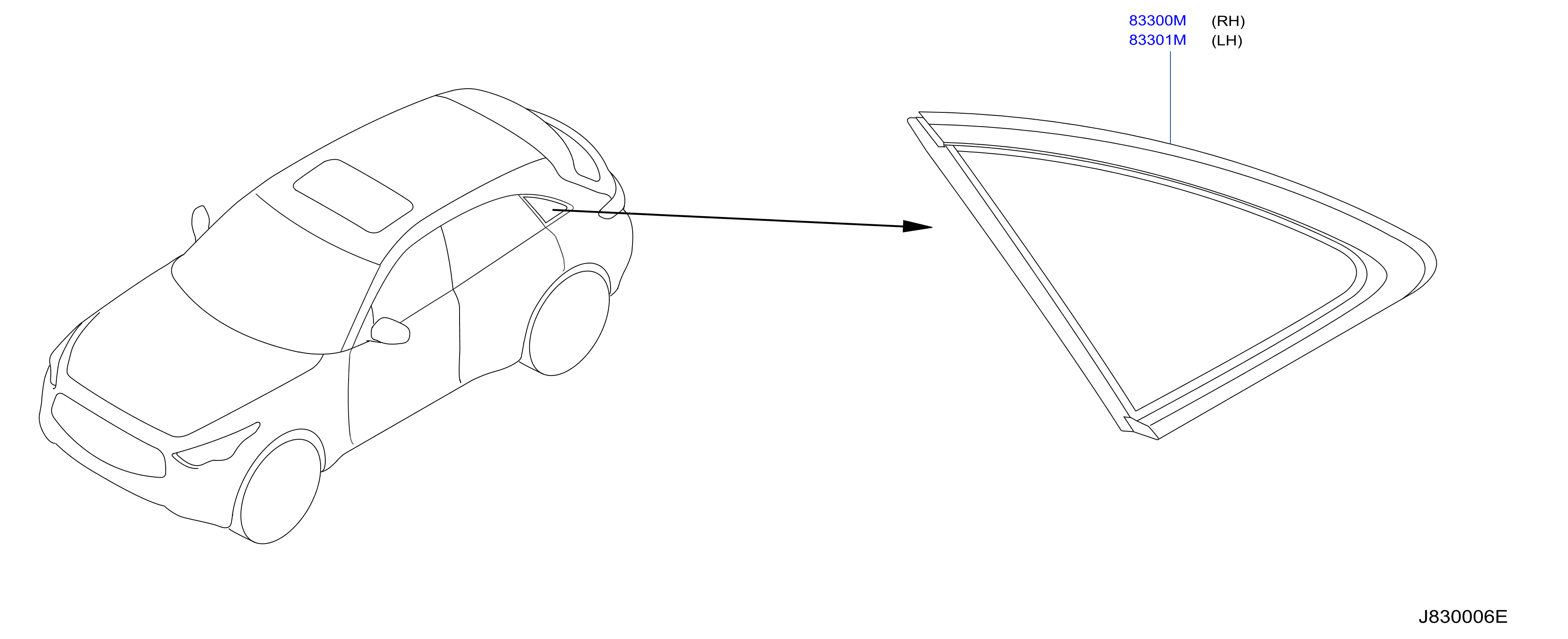 Diagram SIDE WINDOW for your 1999 INFINITI QX4   