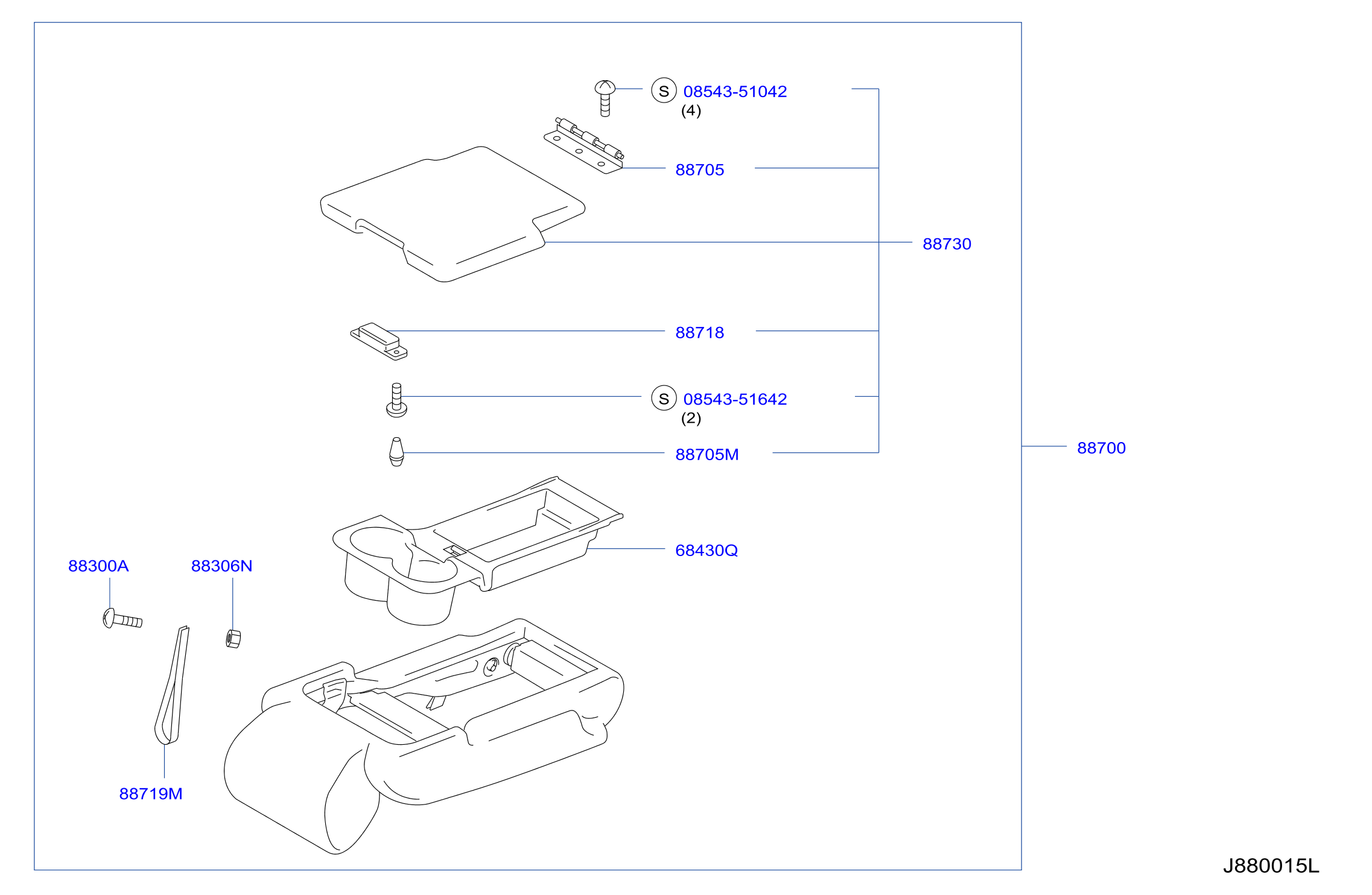 Diagram REAR SEAT for your INFINITI FX35  