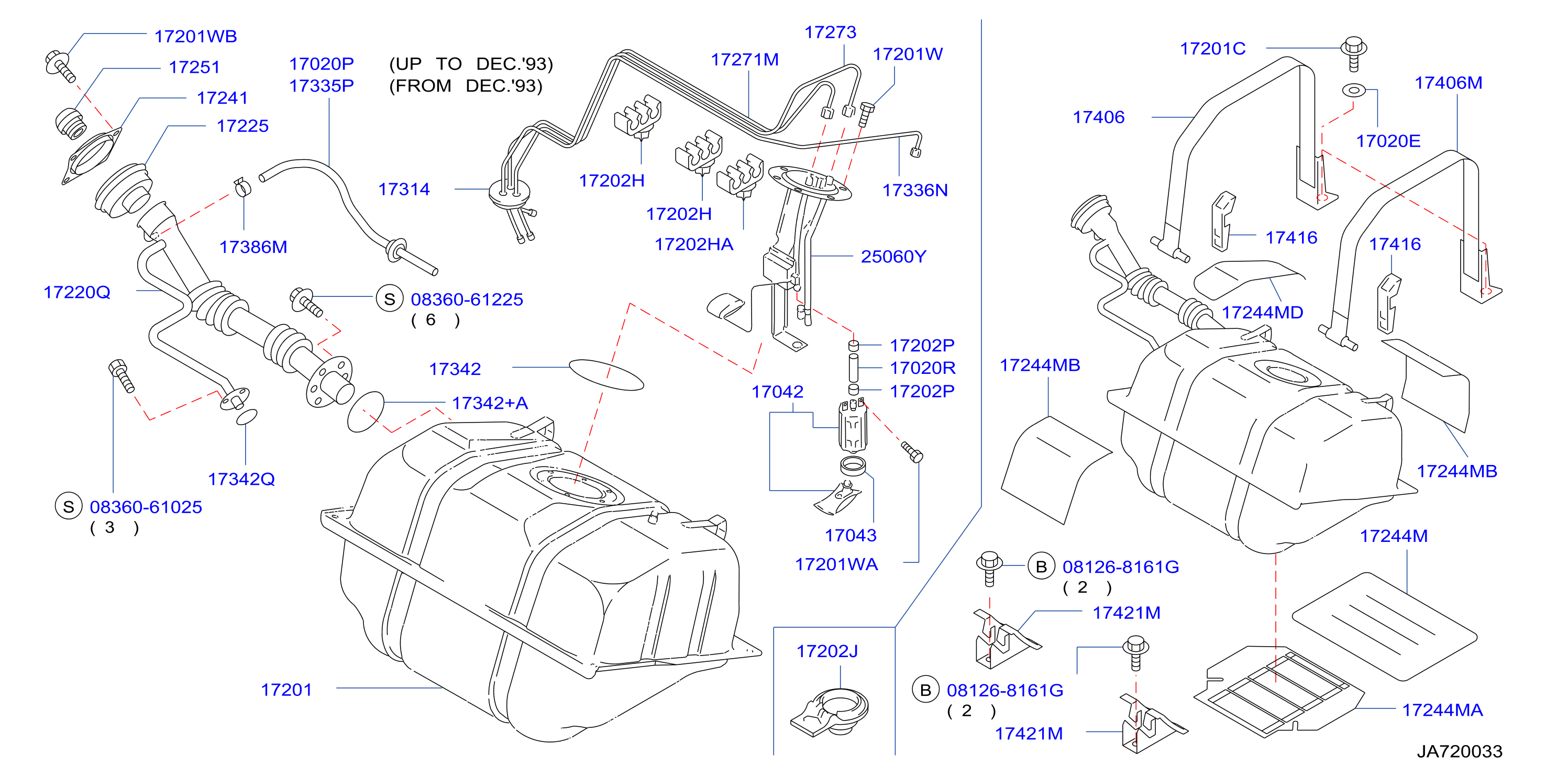 Diagram FUEL TANK for your 2004 INFINITI G35   