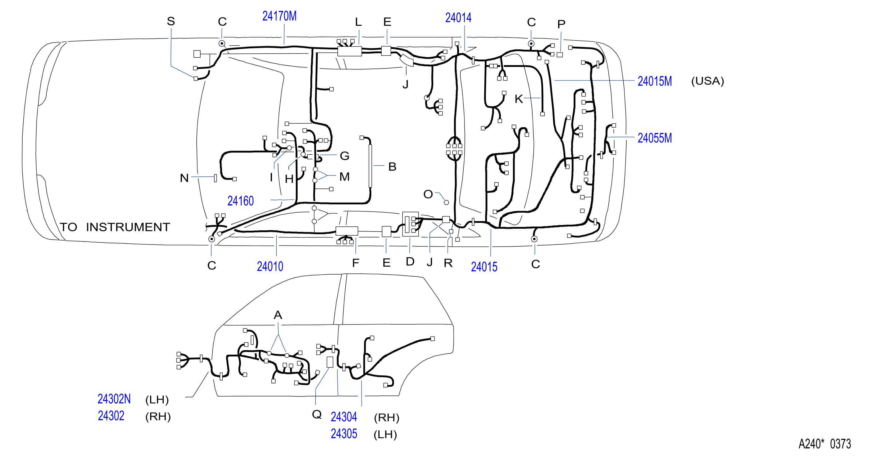 Diagram WIRING for your INFINITI Q45  