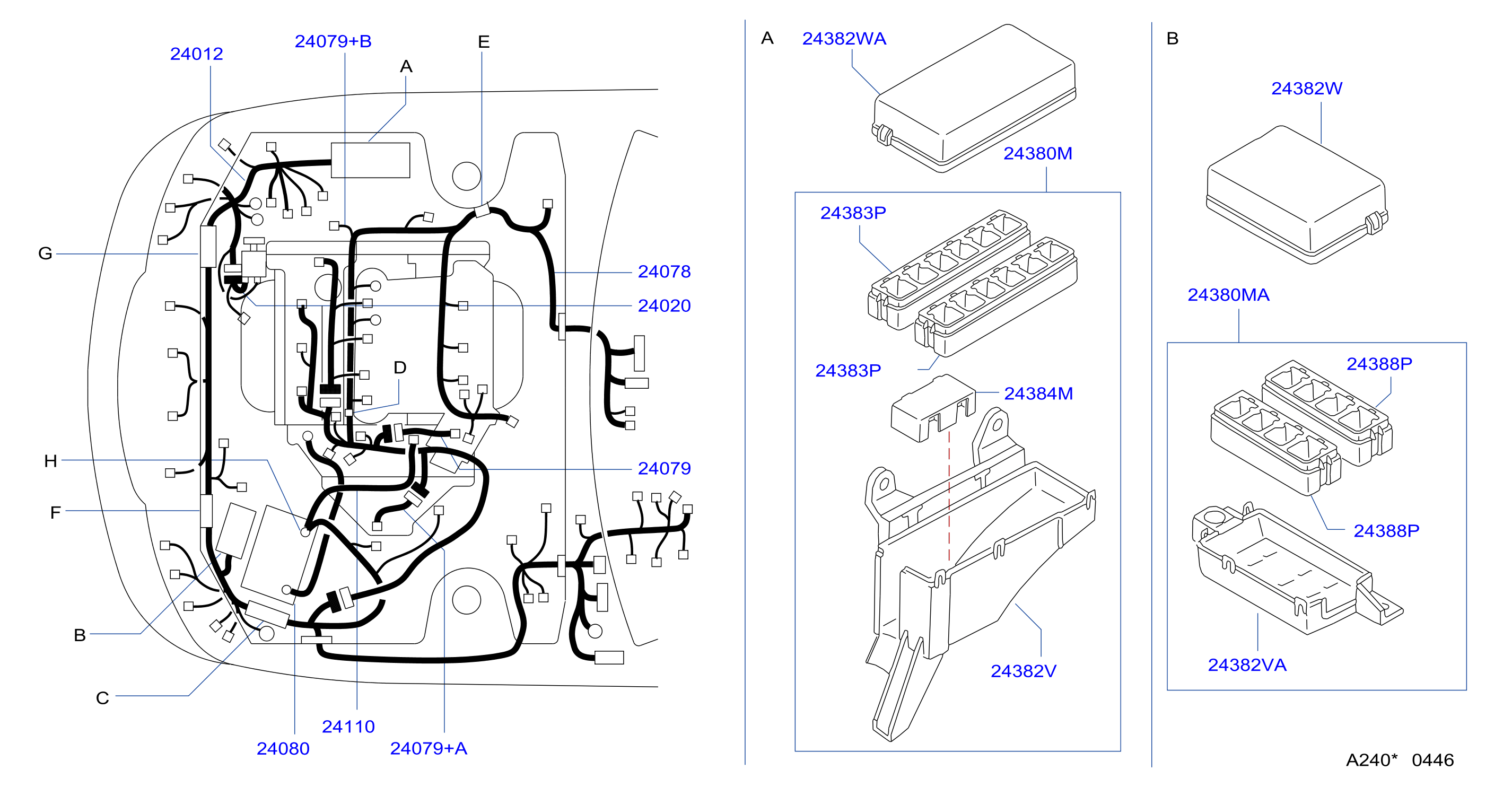 Diagram WIRING for your 2013 INFINITI JX35   