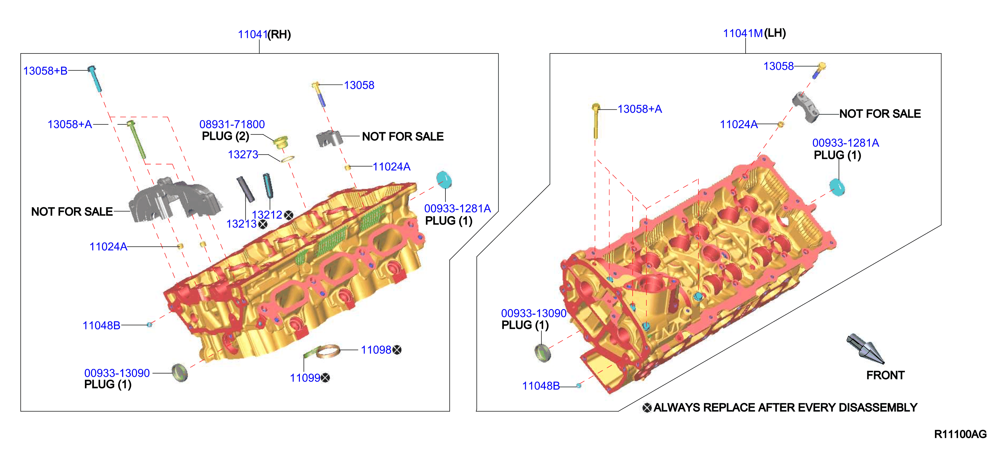 Diagram CULATA Y CUBIERTA DEL BALANCIN for your 2008 Nissan Altima COUPE S 2.5L CVT 