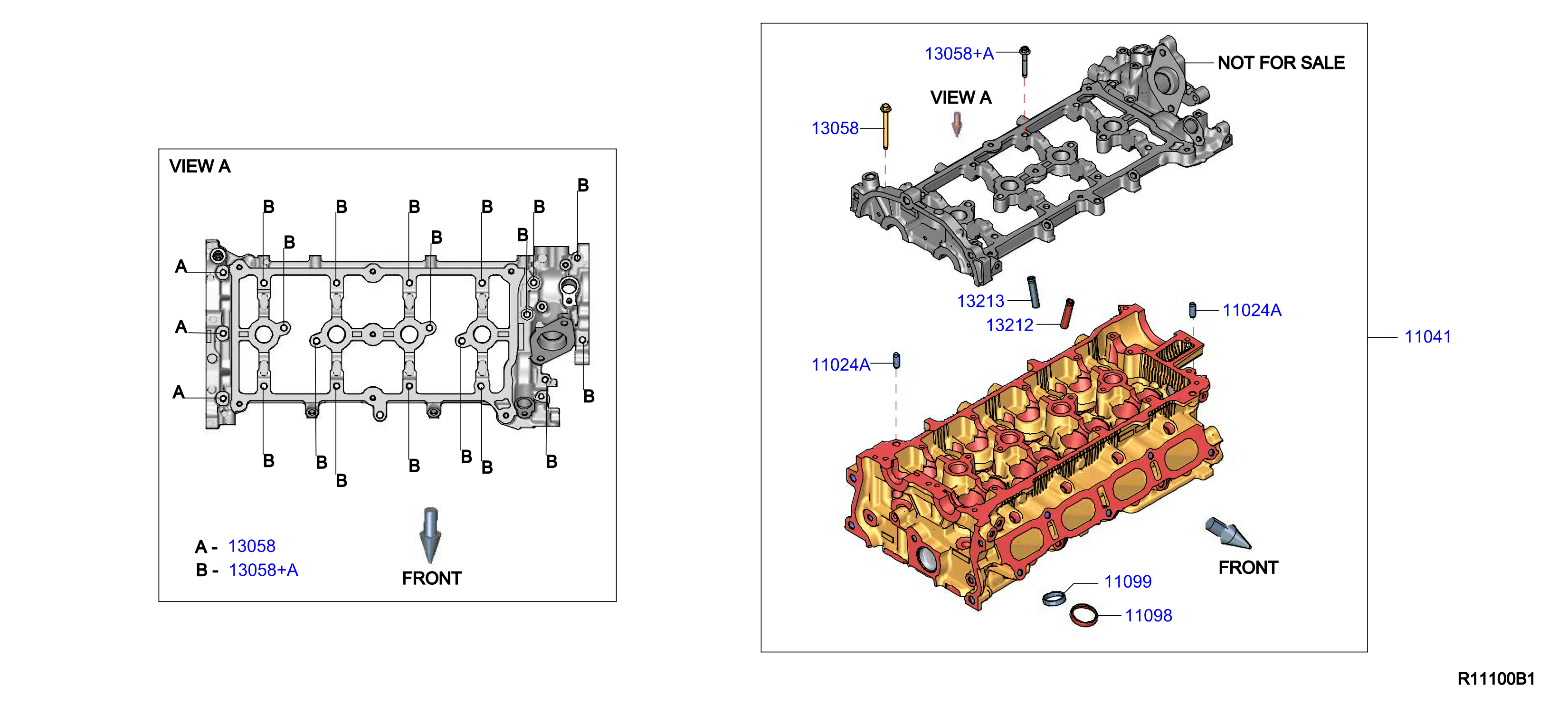Diagram CYLINDER HEAD & ROCKER COVER for your Nissan