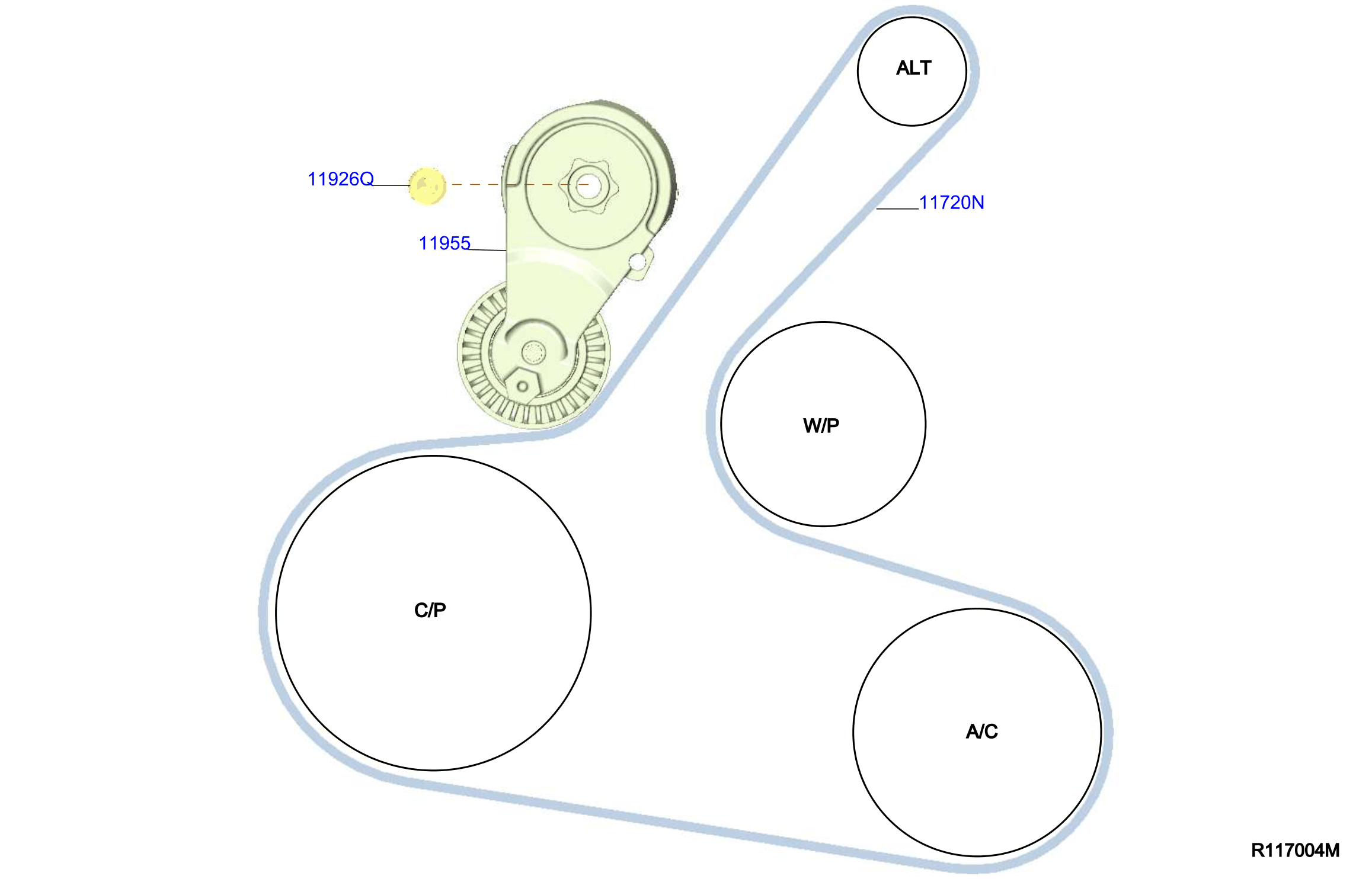 2013 nissan outlet altima belt diagram