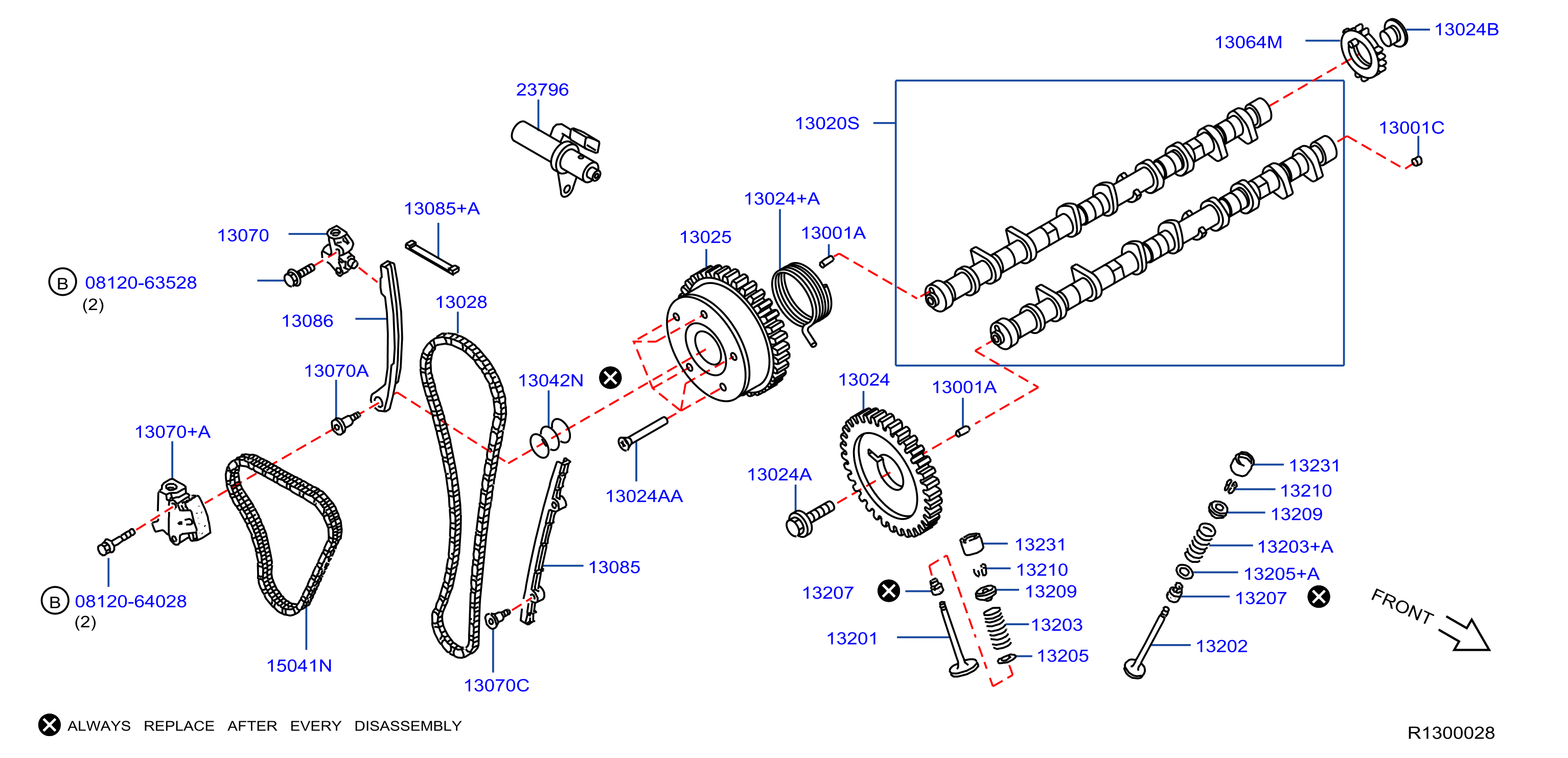 2008 Nissan Armada Engine Variable Valve Timing Vvt Solenoid