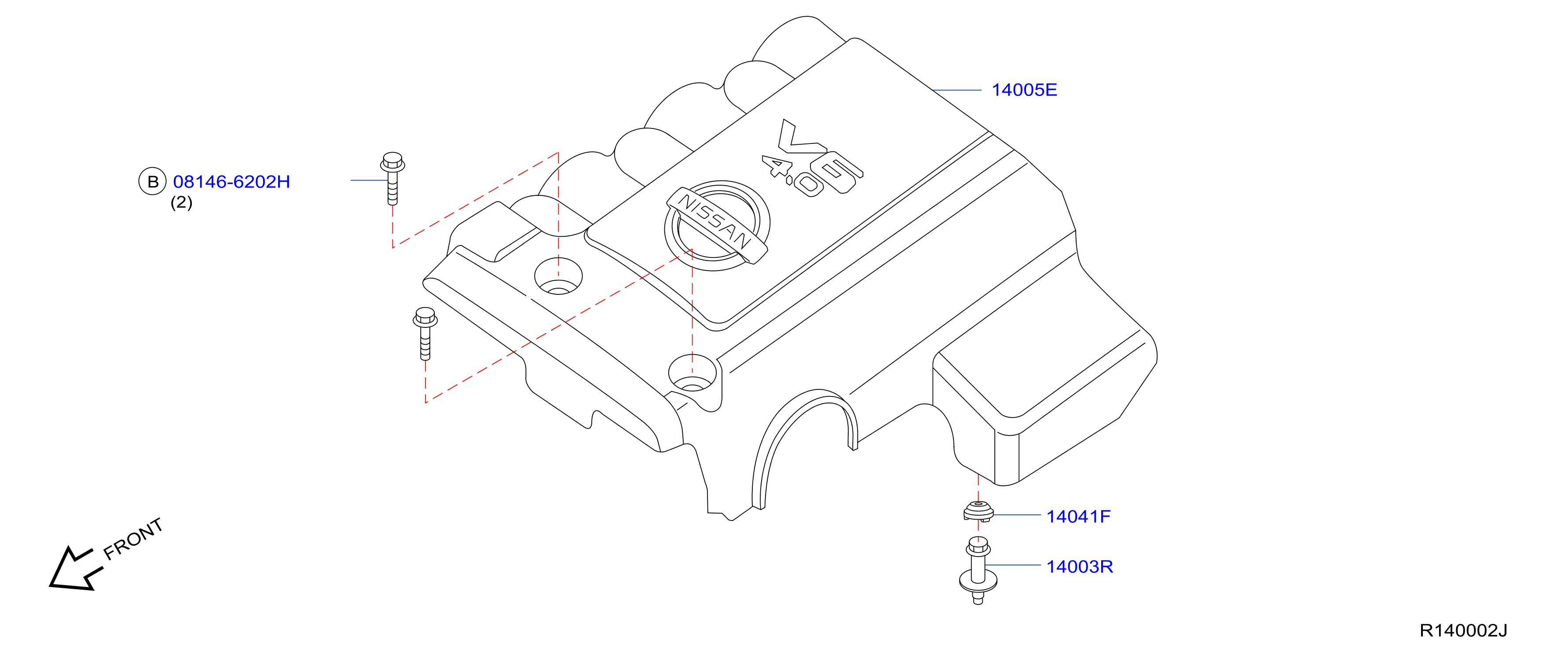 Diagram MANIFOLD for your Nissan Murano  