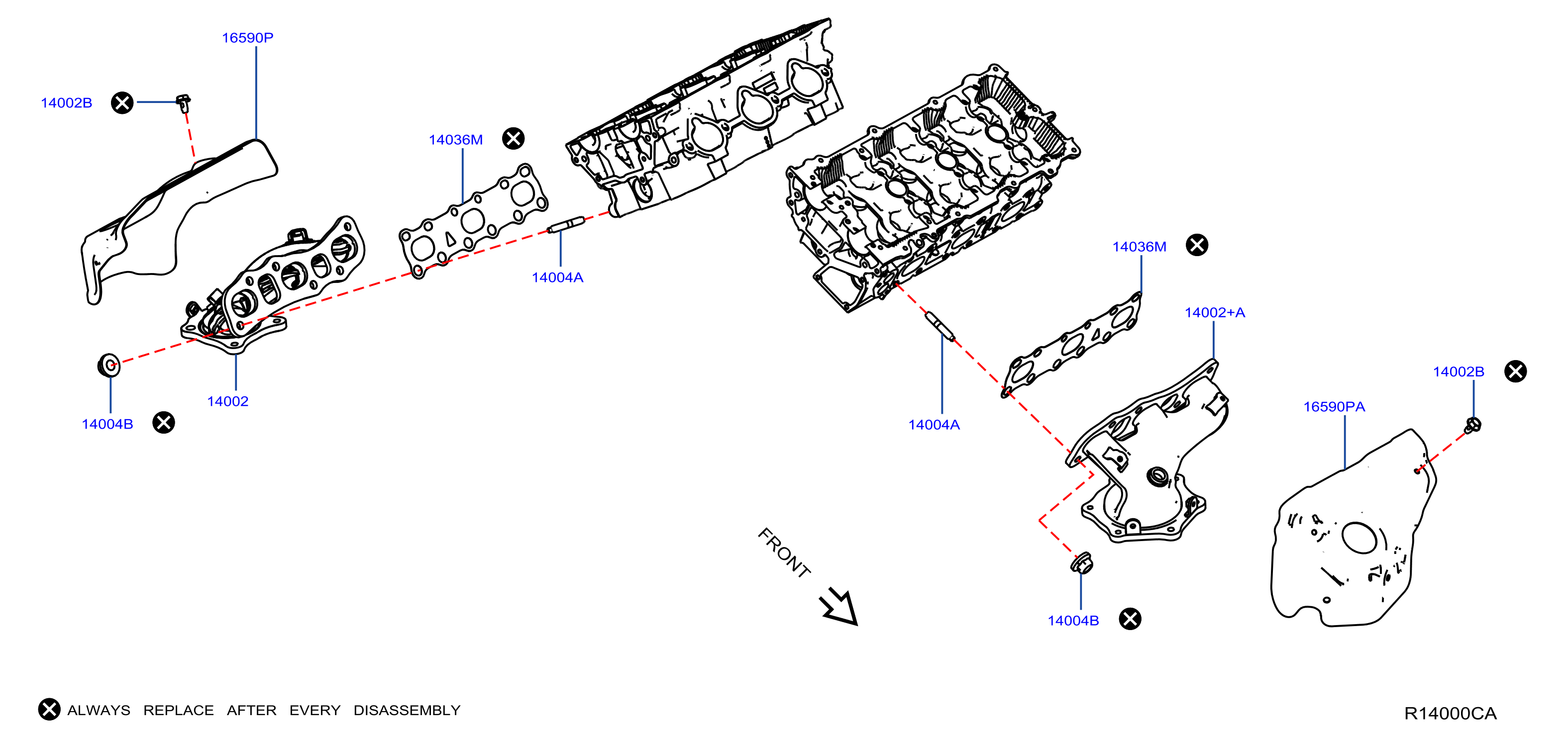 Diagram MÚLTIPLE for your Nissan
