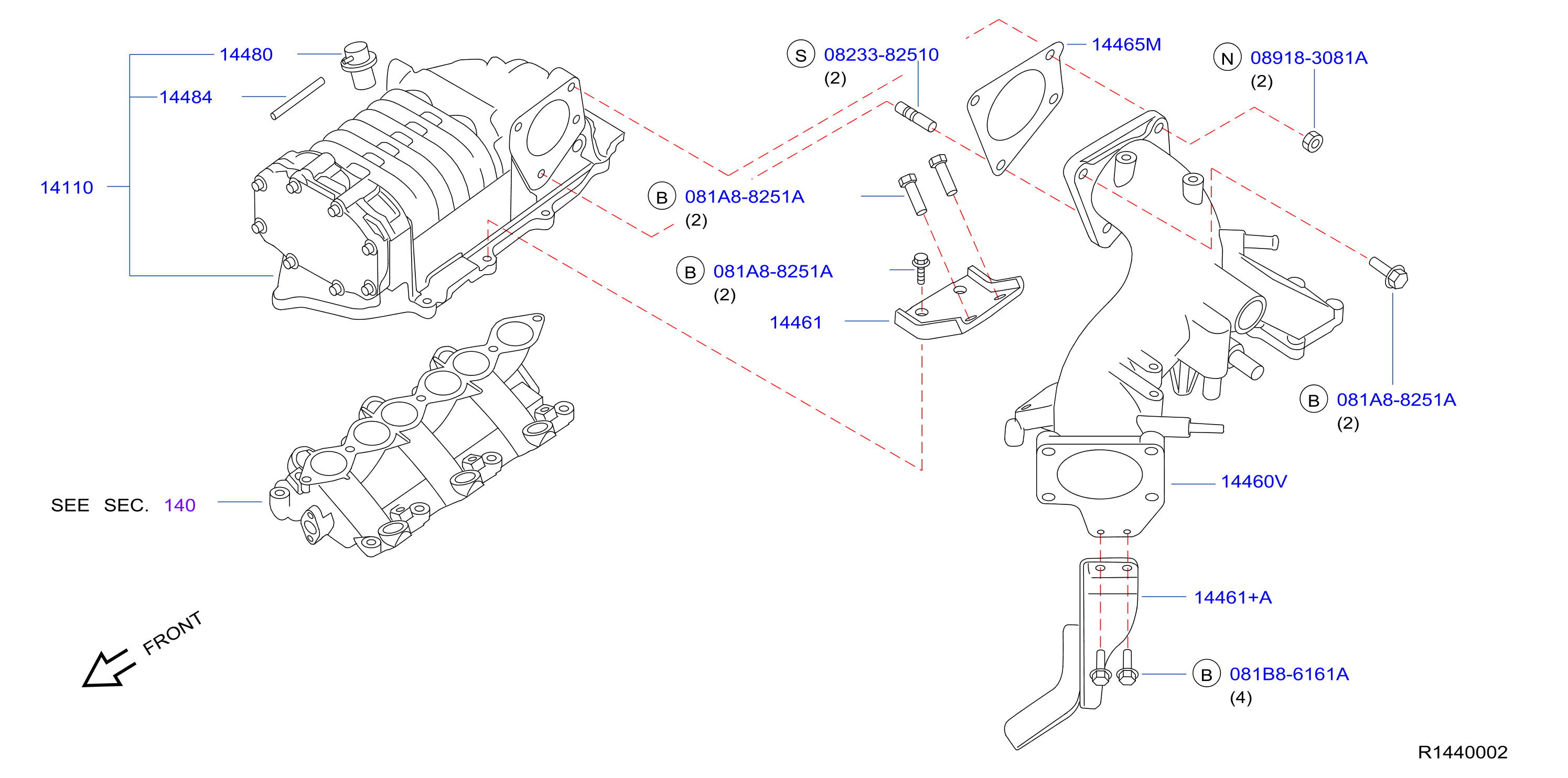 Diagram TURBO CHARGER for your Nissan Xterra  