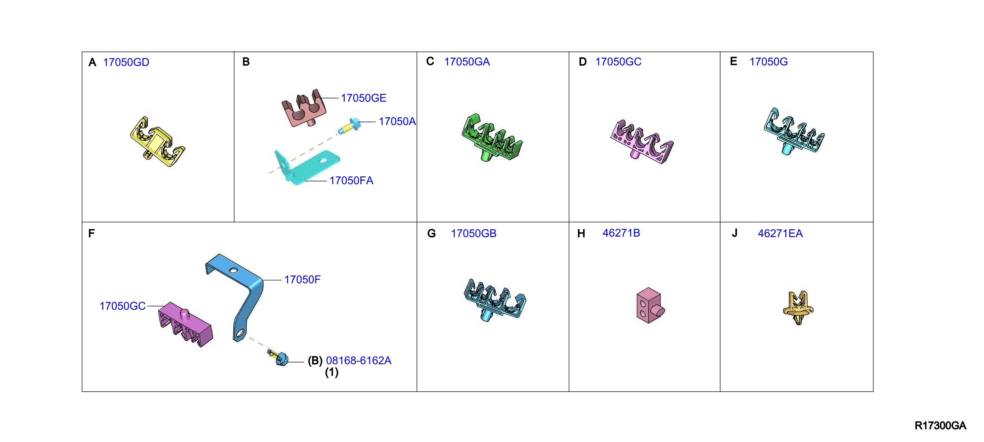 Diagram FUEL PIPING for your 2025 Nissan Frontier King Cab SV 3.8L V6 AT 4WD 