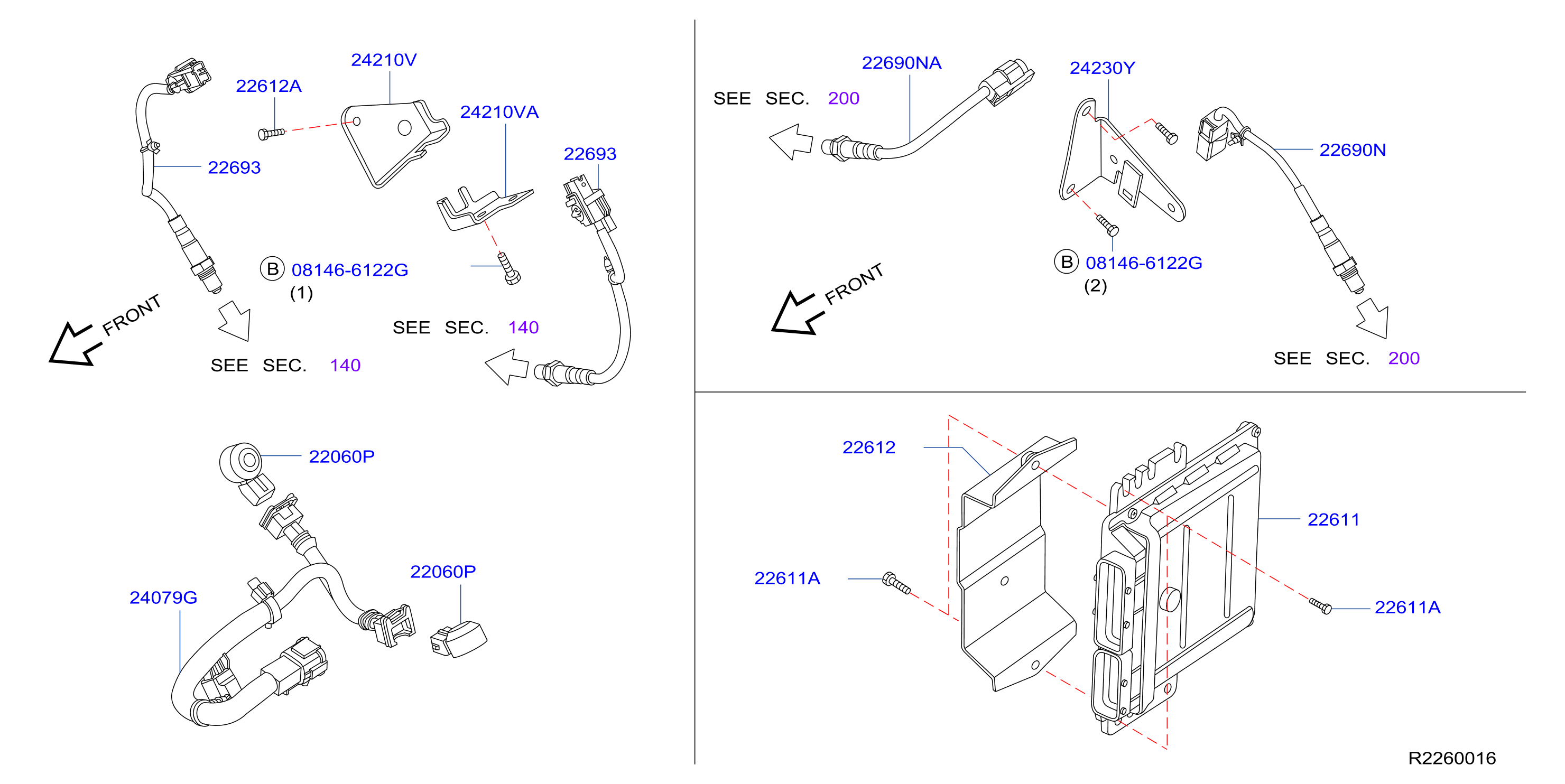 Diagram UNIDAD DE CONTROL EGI for your Nissan