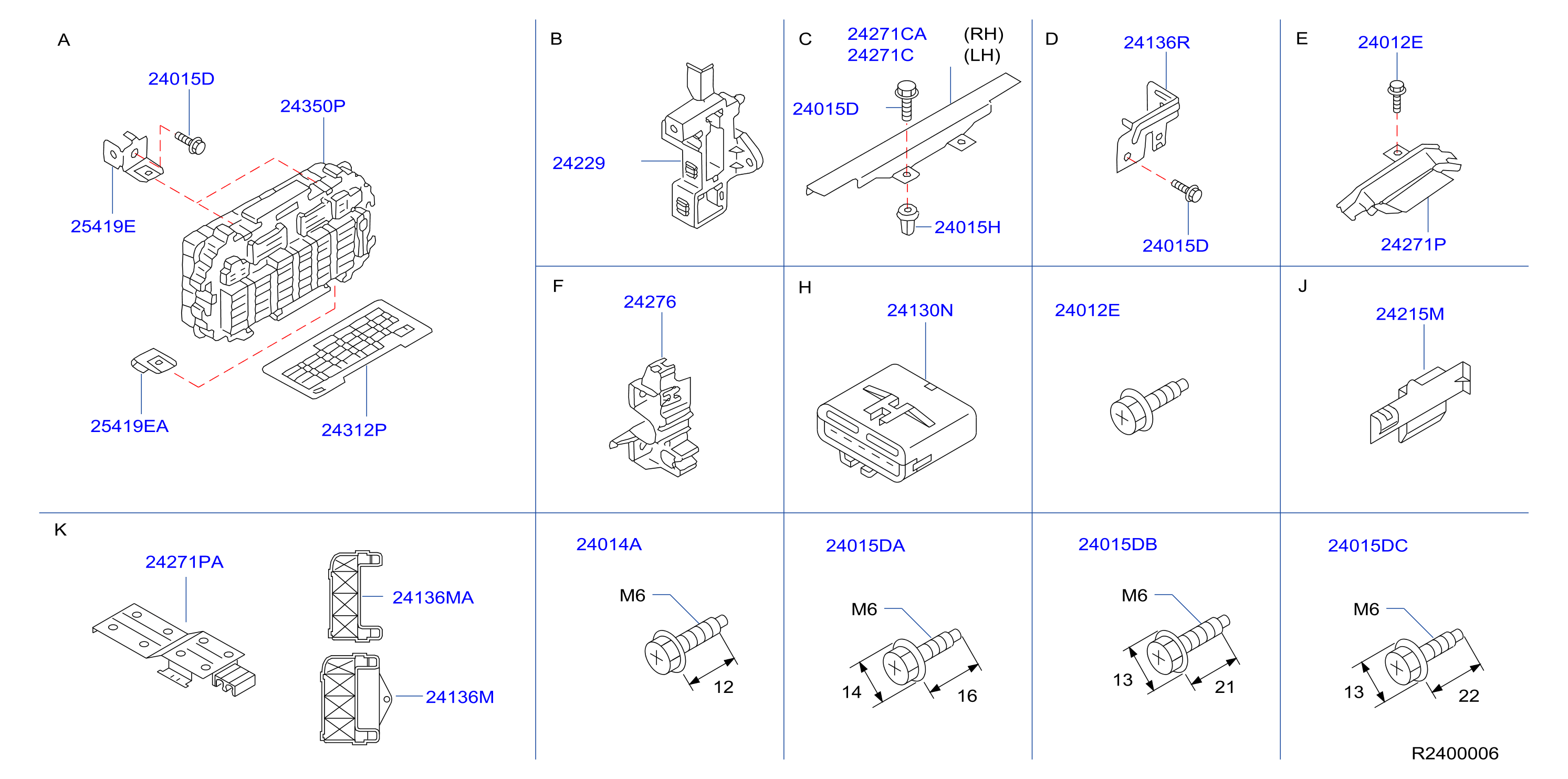 Diagram CABLEADO for your 2017 Nissan Murano SV  