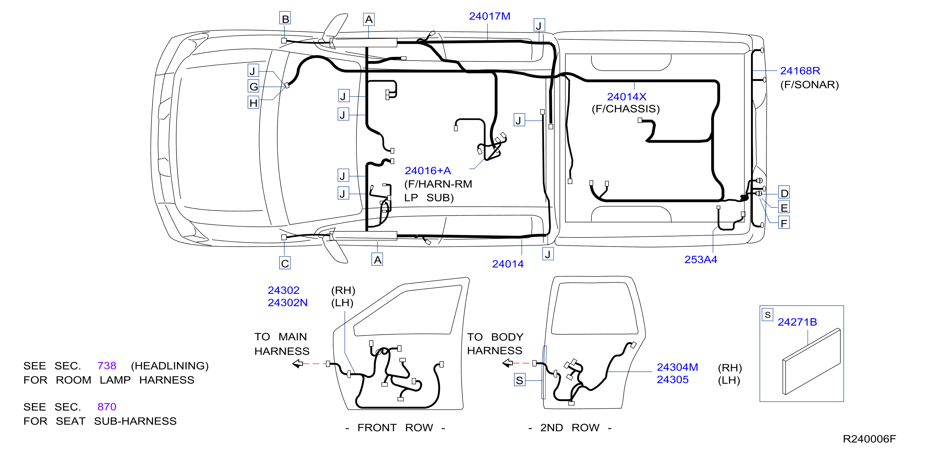 Diagram WIRING for your Nissan