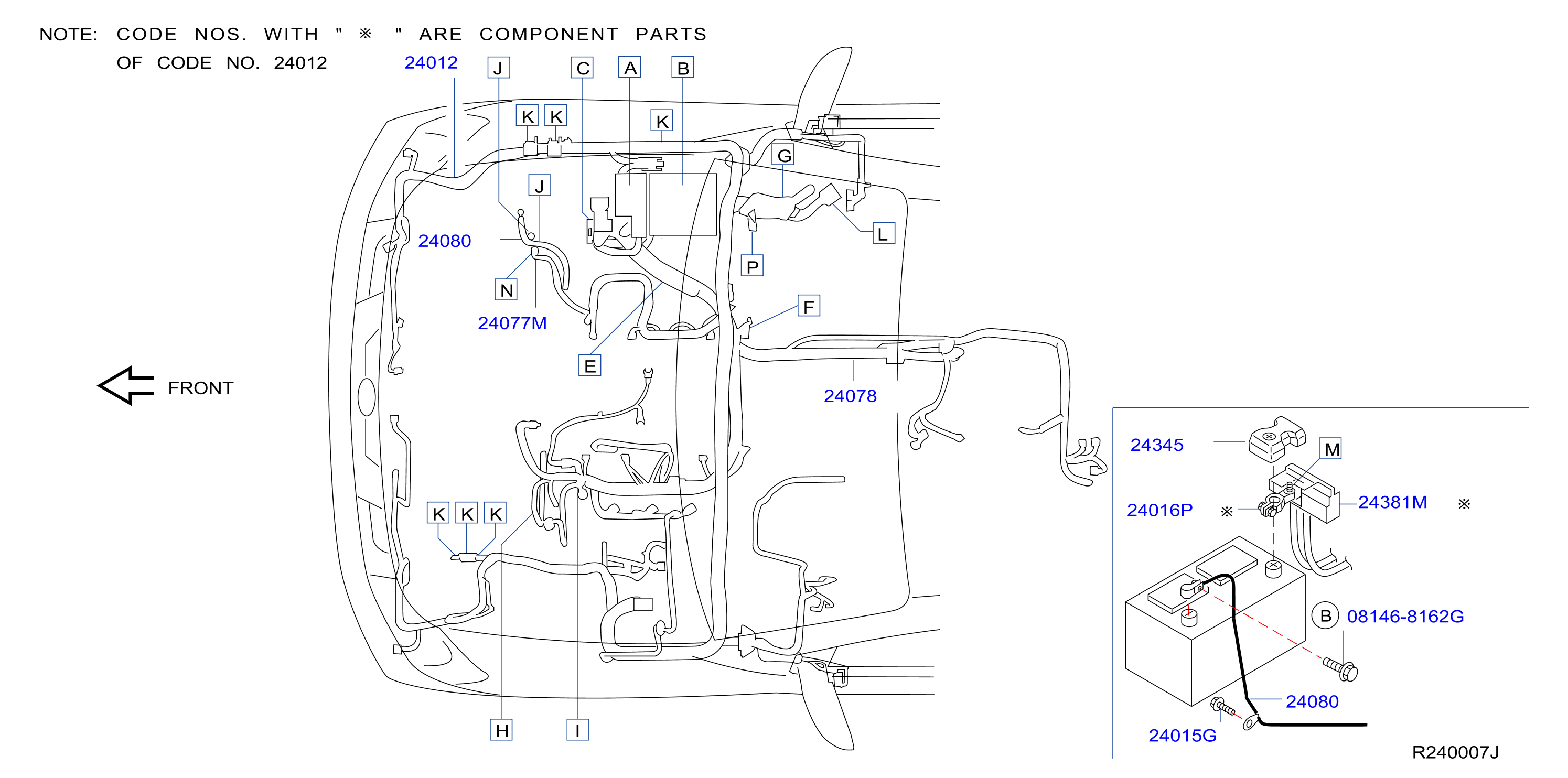 Diagram WIRING for your 2013 INFINITI G37   