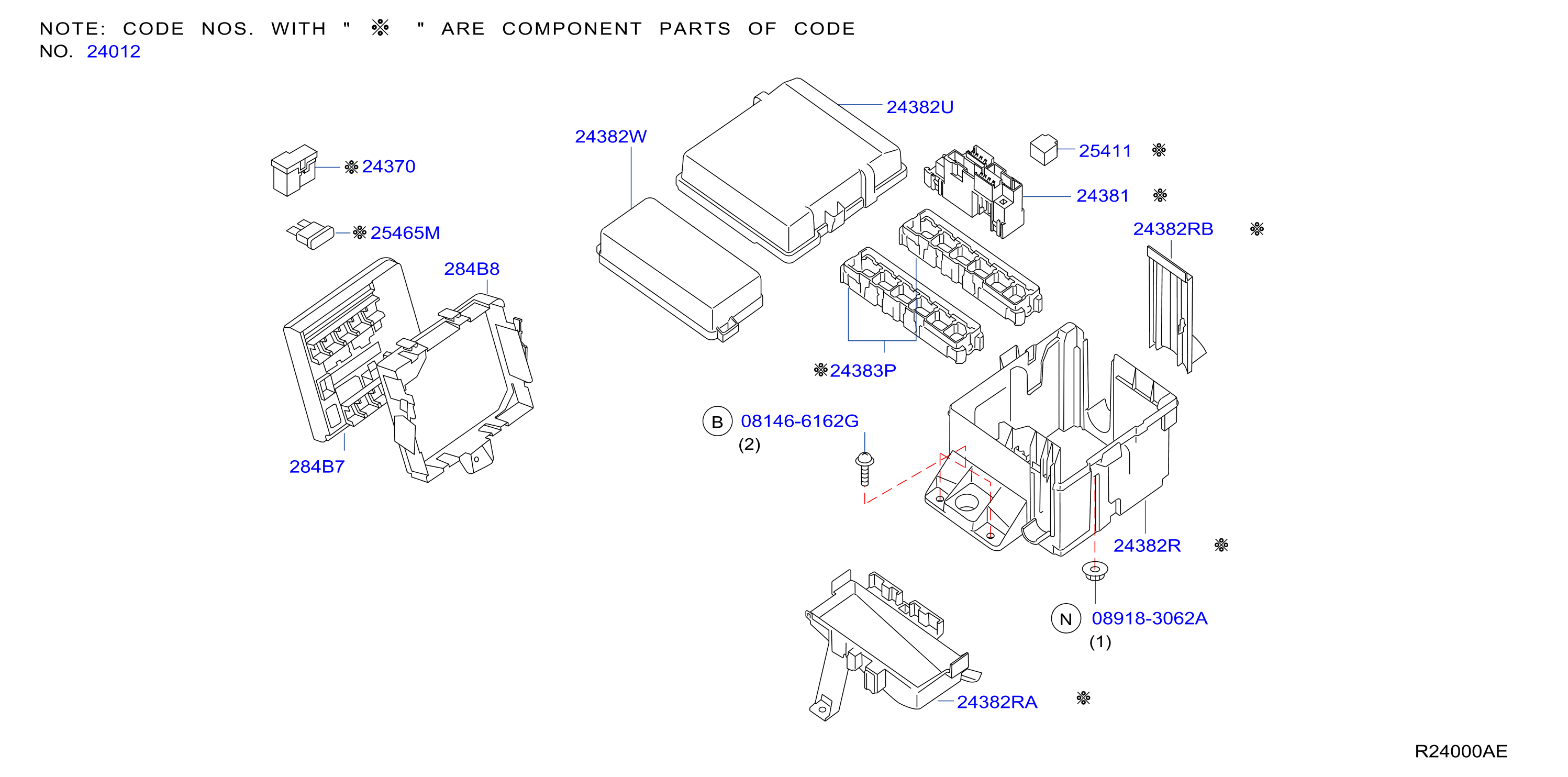 Diagram CABLEADO for your 2017 Nissan Murano SV  