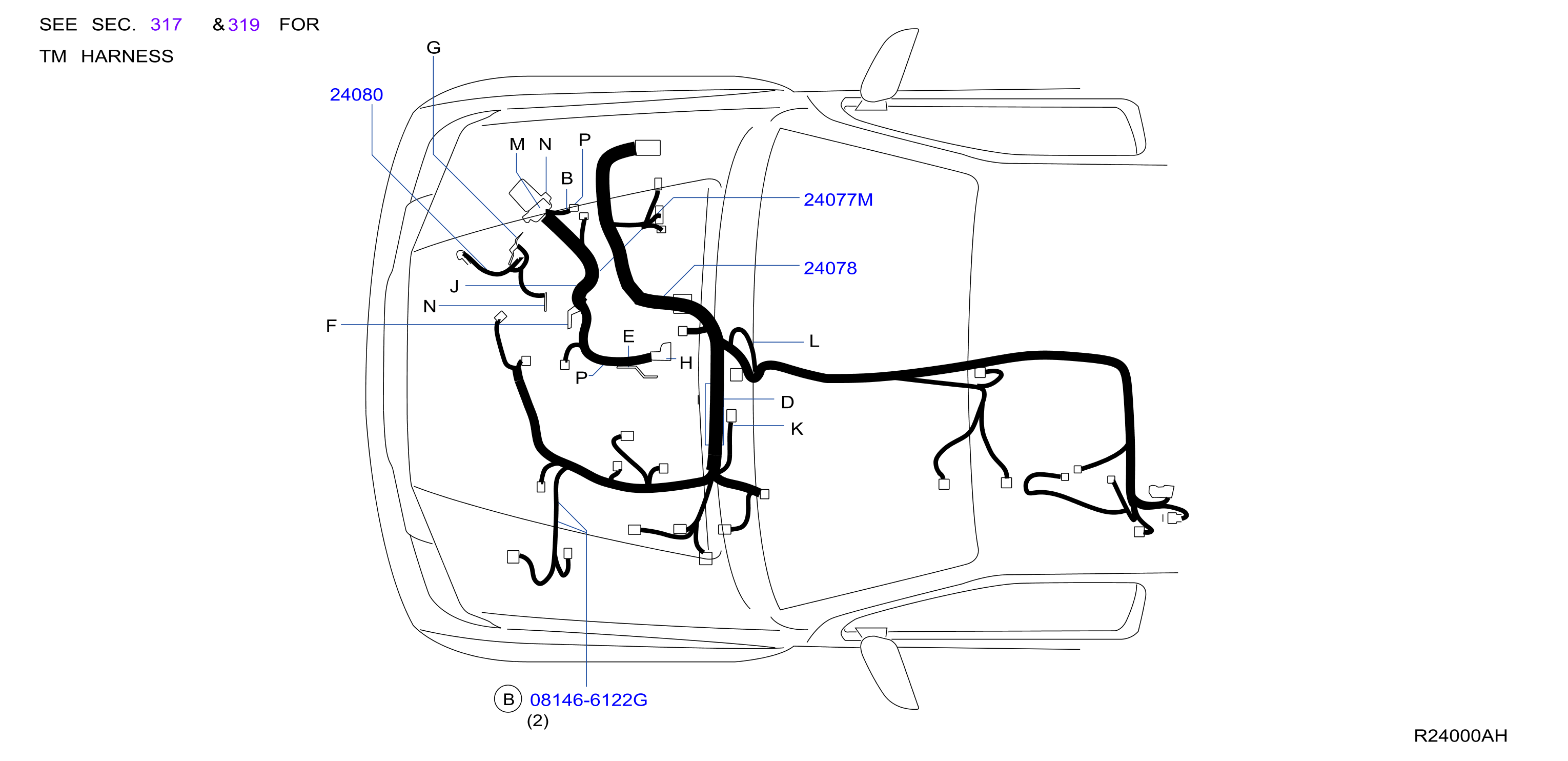 Diagram WIRING for your 2023 Nissan Frontier   