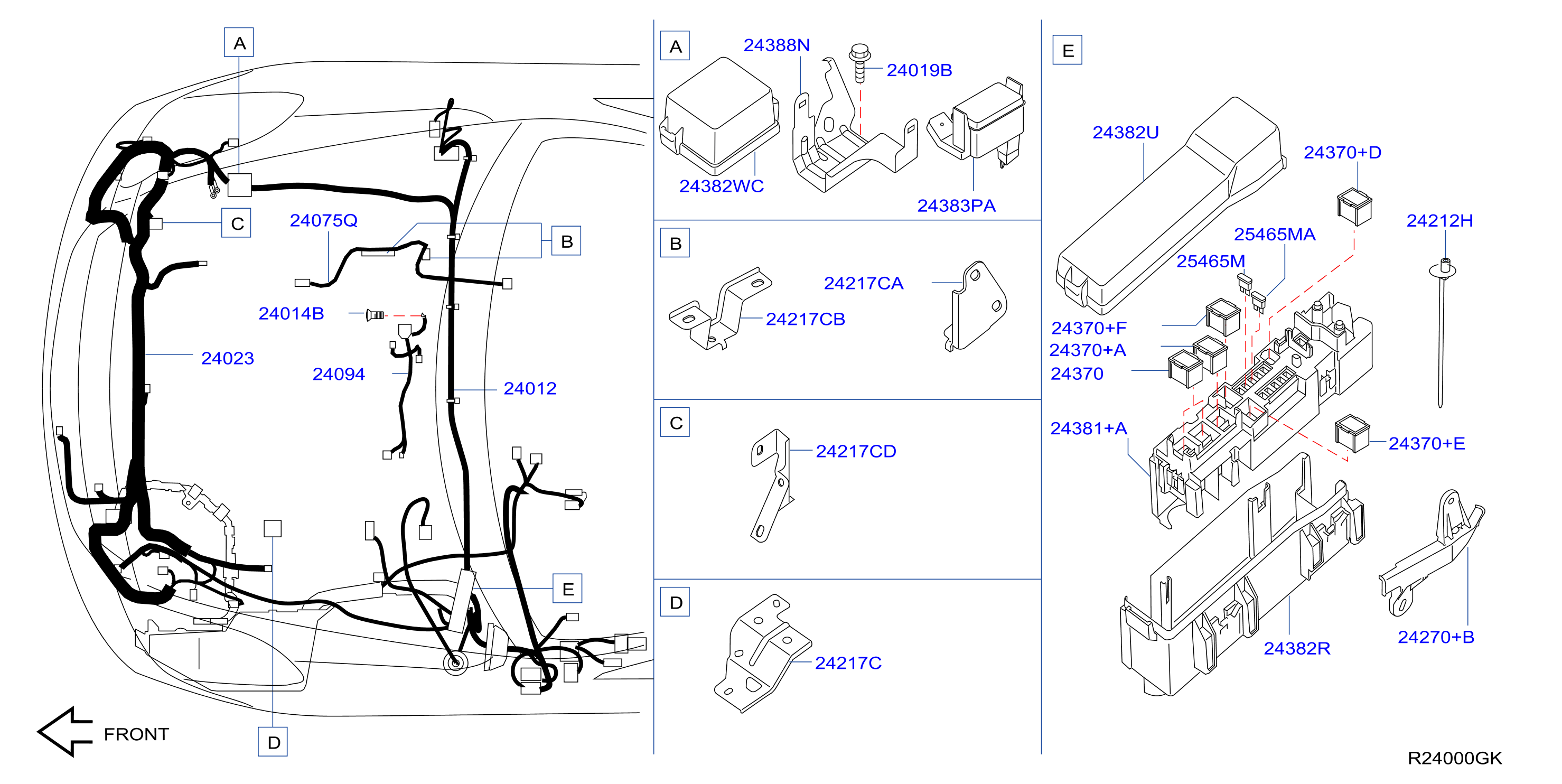 Diagram WIRING for your Nissan Altima  