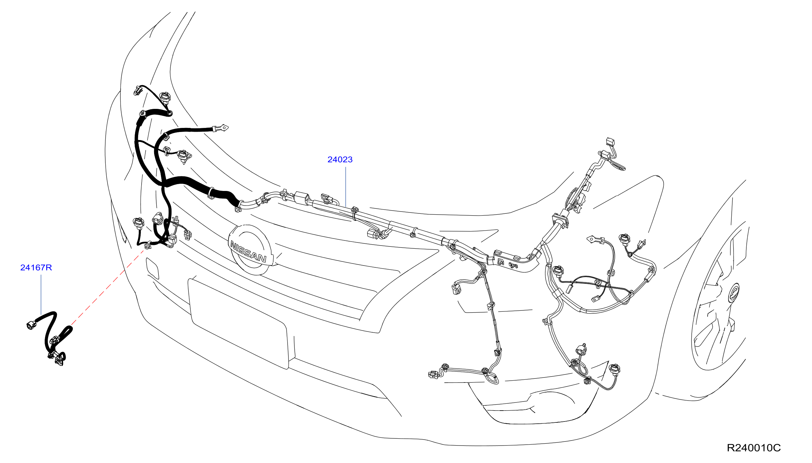 Diagram CABLEADO for your 2017 Nissan Murano SL Hybrid 