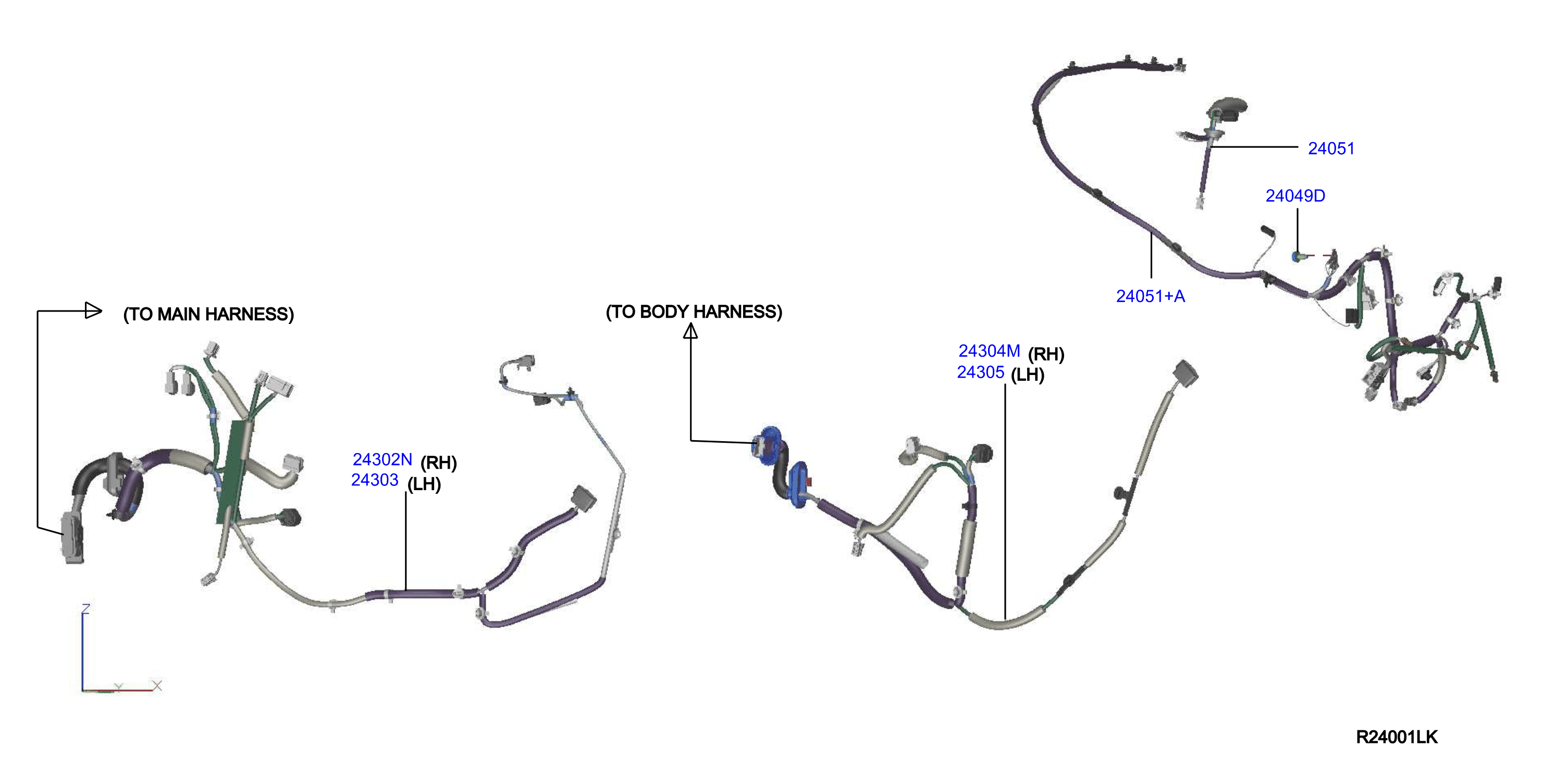 Diagram CABLEADO for your Nissan