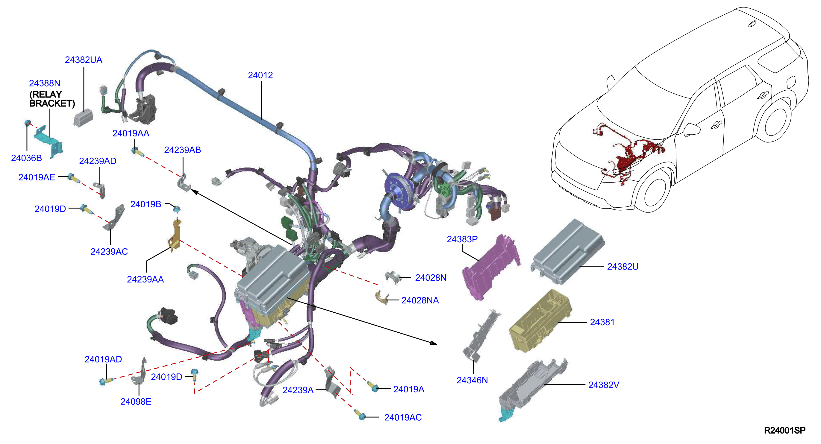 Diagram CABLEADO for your Nissan