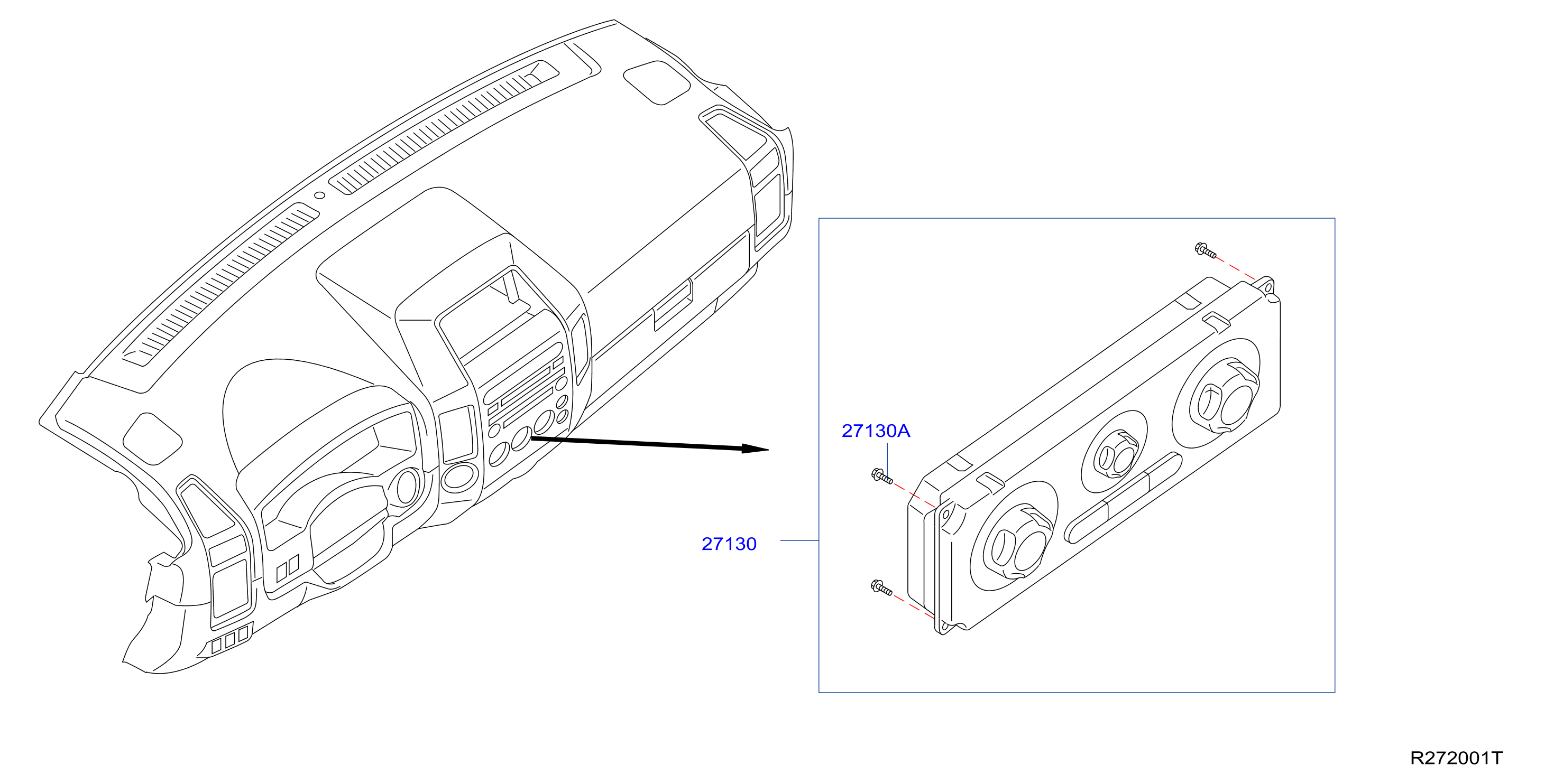 Diagram CONTROL UNIT for your Nissan Frontier  