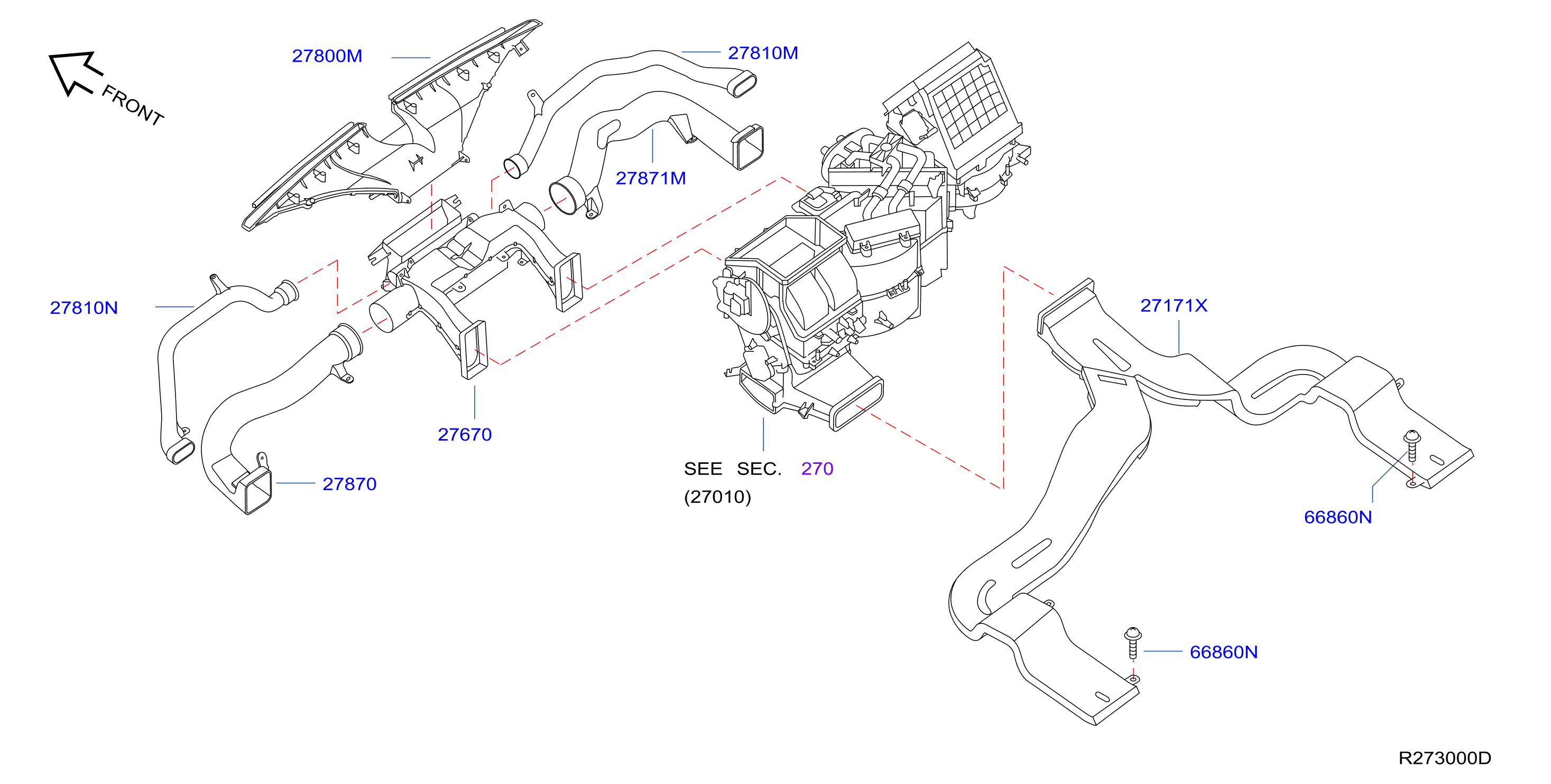 Full size assembly image of NOZZLE & DUCT (1/3)
