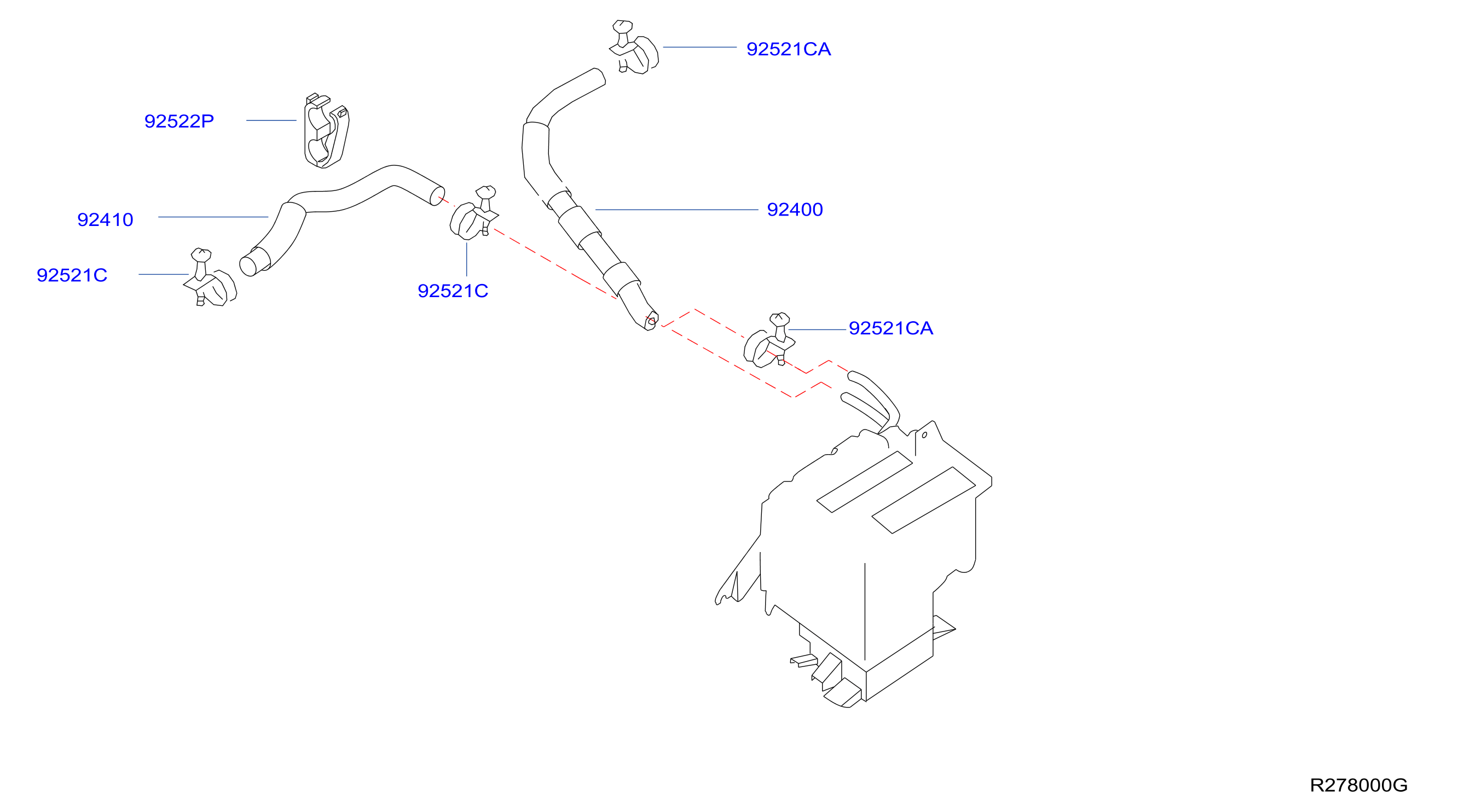Full size assembly image of HEATER PIPING (1/2)